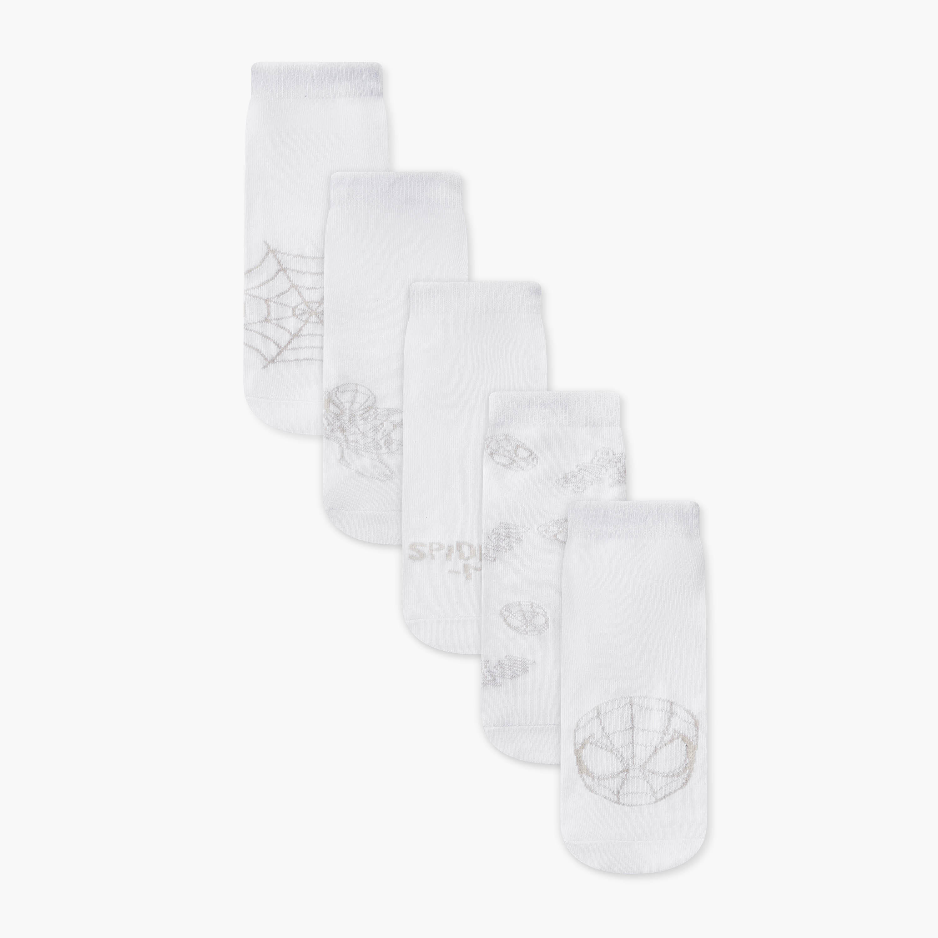 Pack of 5 Marvel Boys Socks Ankle Length-boys-accessories-socks-image-1