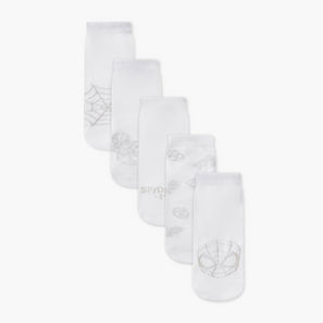 Pack of 5 Marvel Boys Socks Ankle Length-boys-accessories-socks-image-1