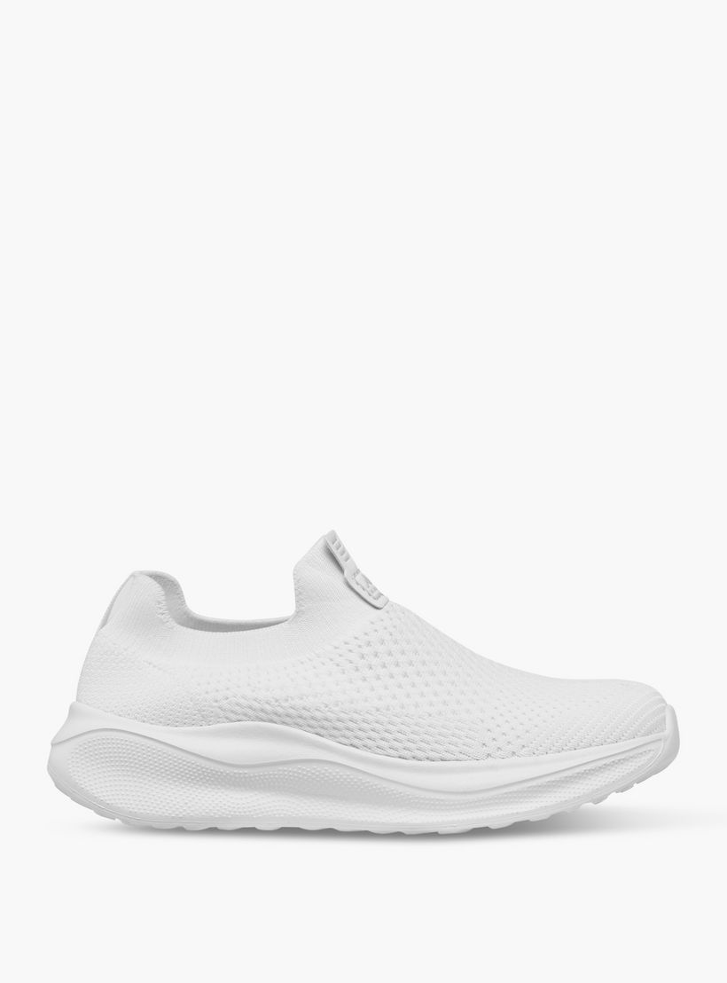 Kappa Kids' Sock Hem Slip-On Sports Shoes-girls-shoes-sports-image-3