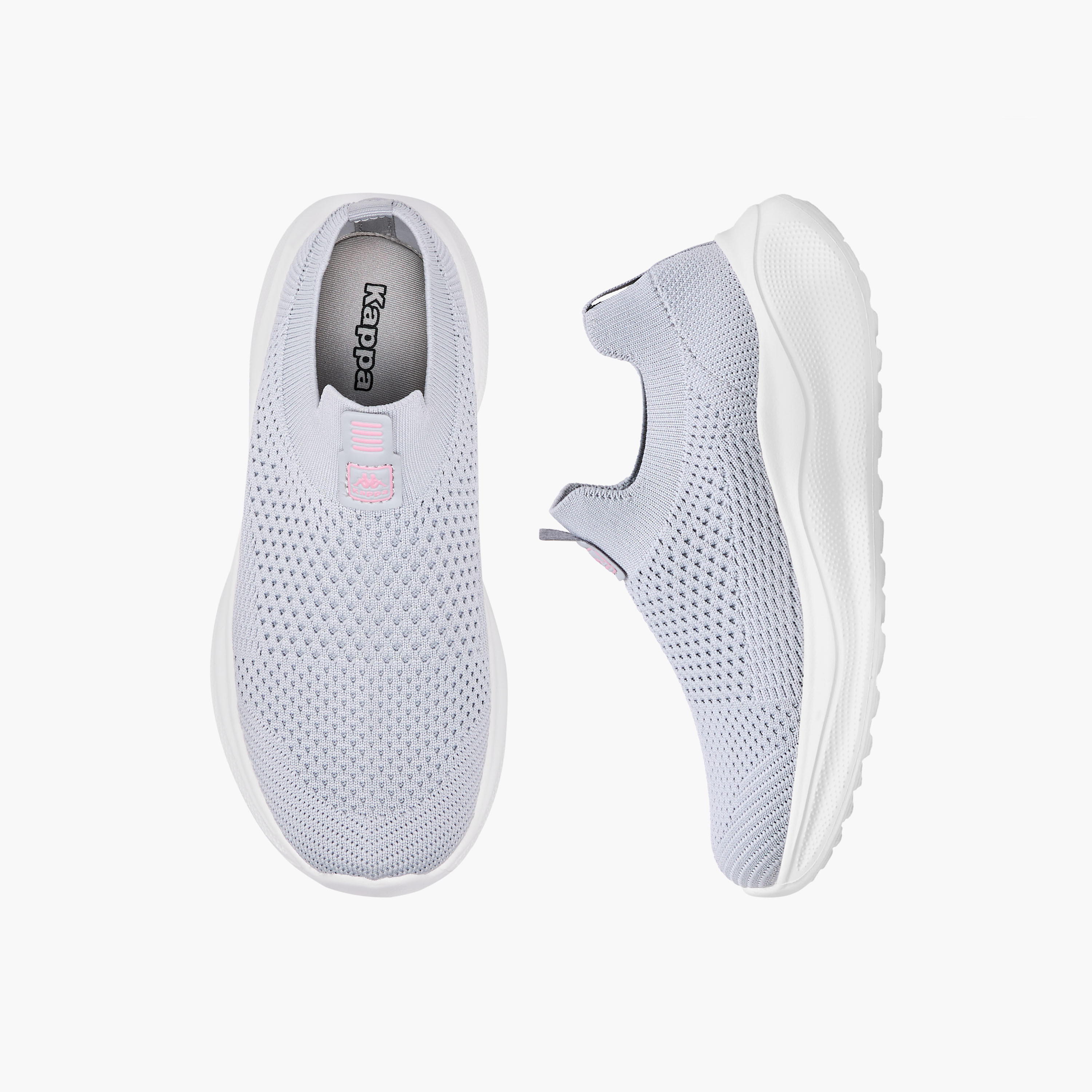 Kappa Girls' Sock Hem Slip-On Sports Shoes-girls-shoes-sports-image-1
