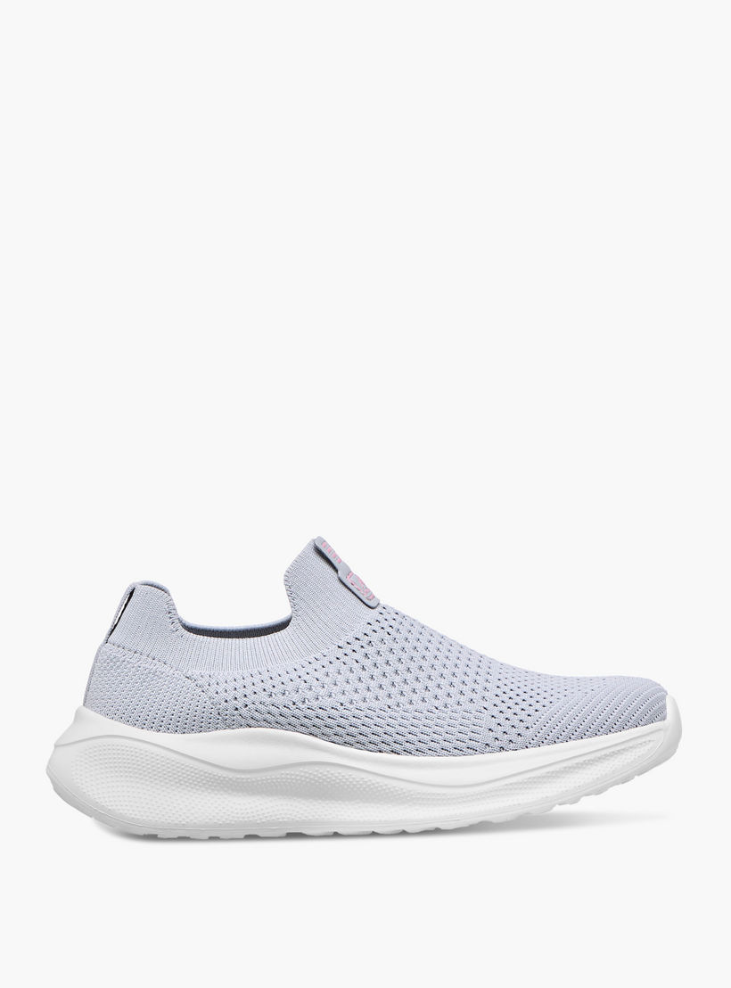 Kappa Girls' Sock Hem Slip-On Sports Shoes-girls-shoes-sports-image-3