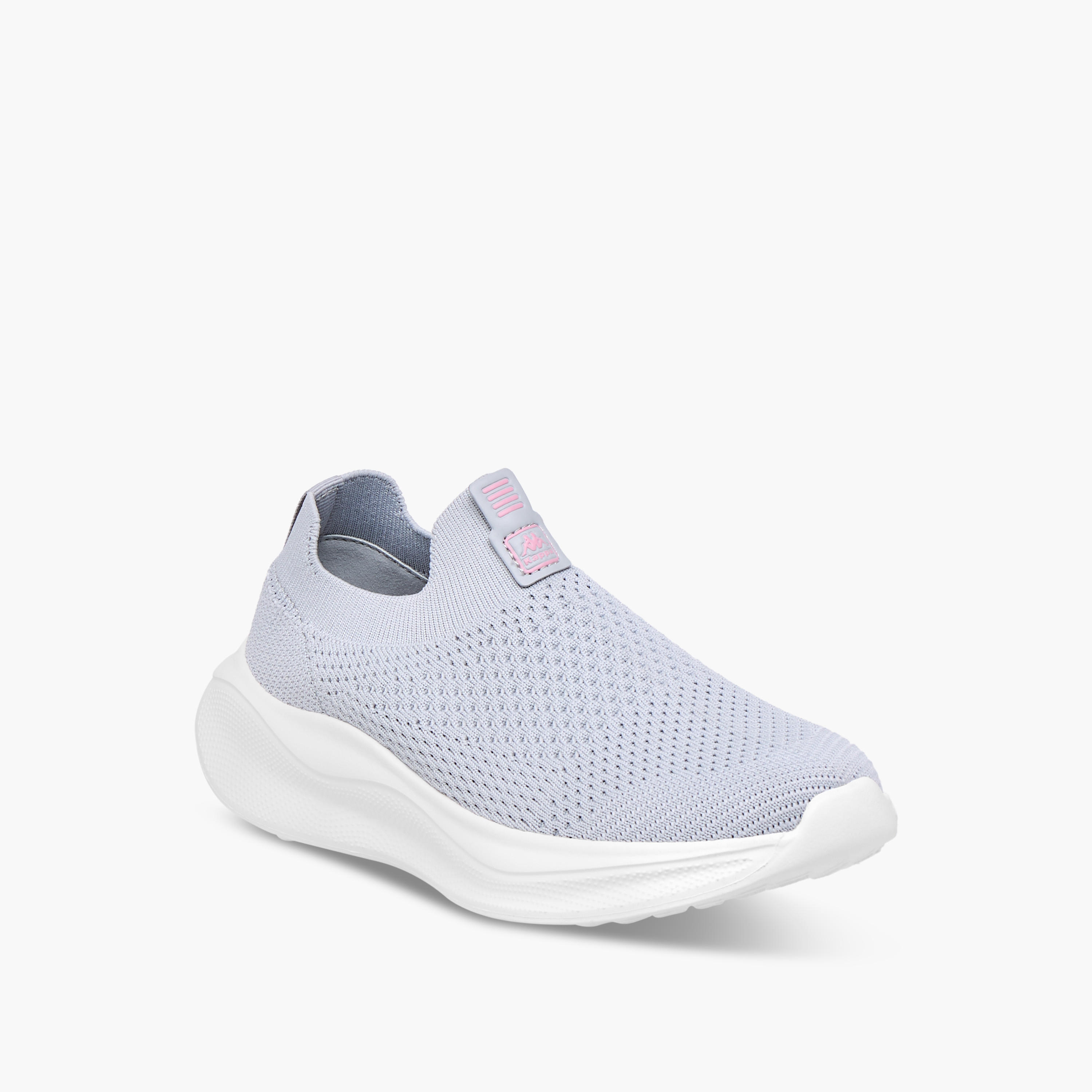 Kappa Girls' Textured Slip-On Sports Shoes-girls-shoes-sports-image-2