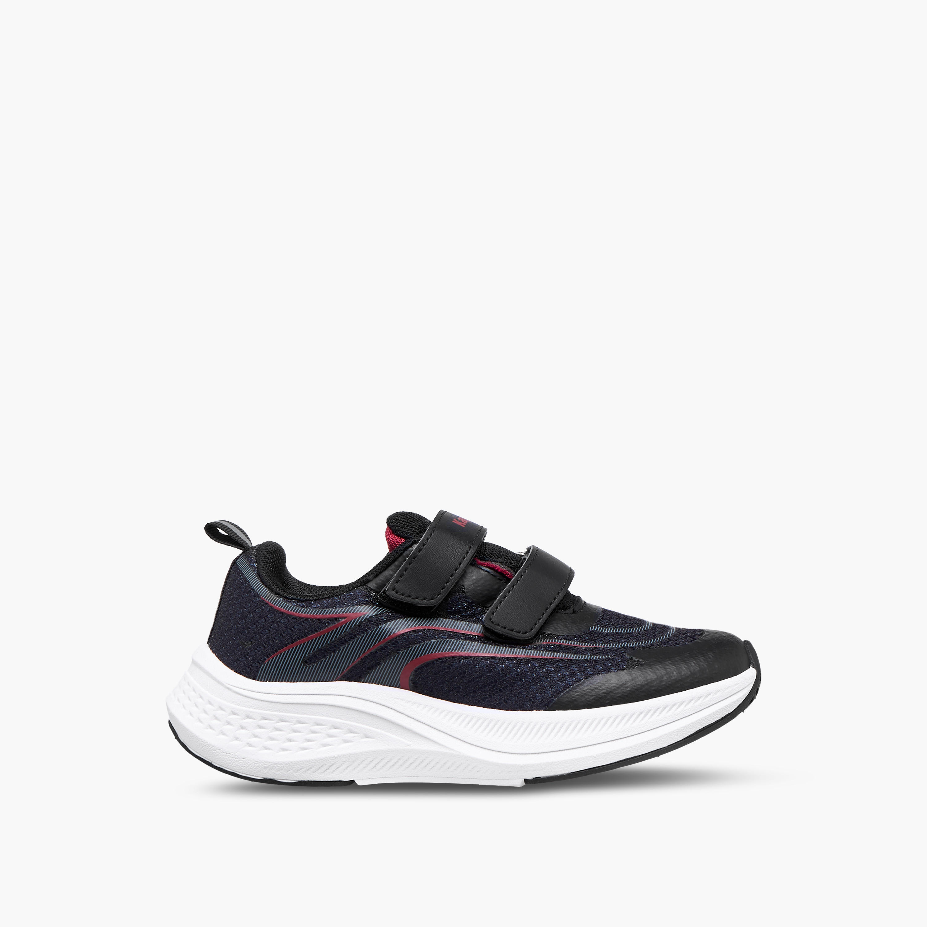 Kappa Boys' Textured Sports Shoes with Hook and Loop Closure-sports-boys-shoes-image-3