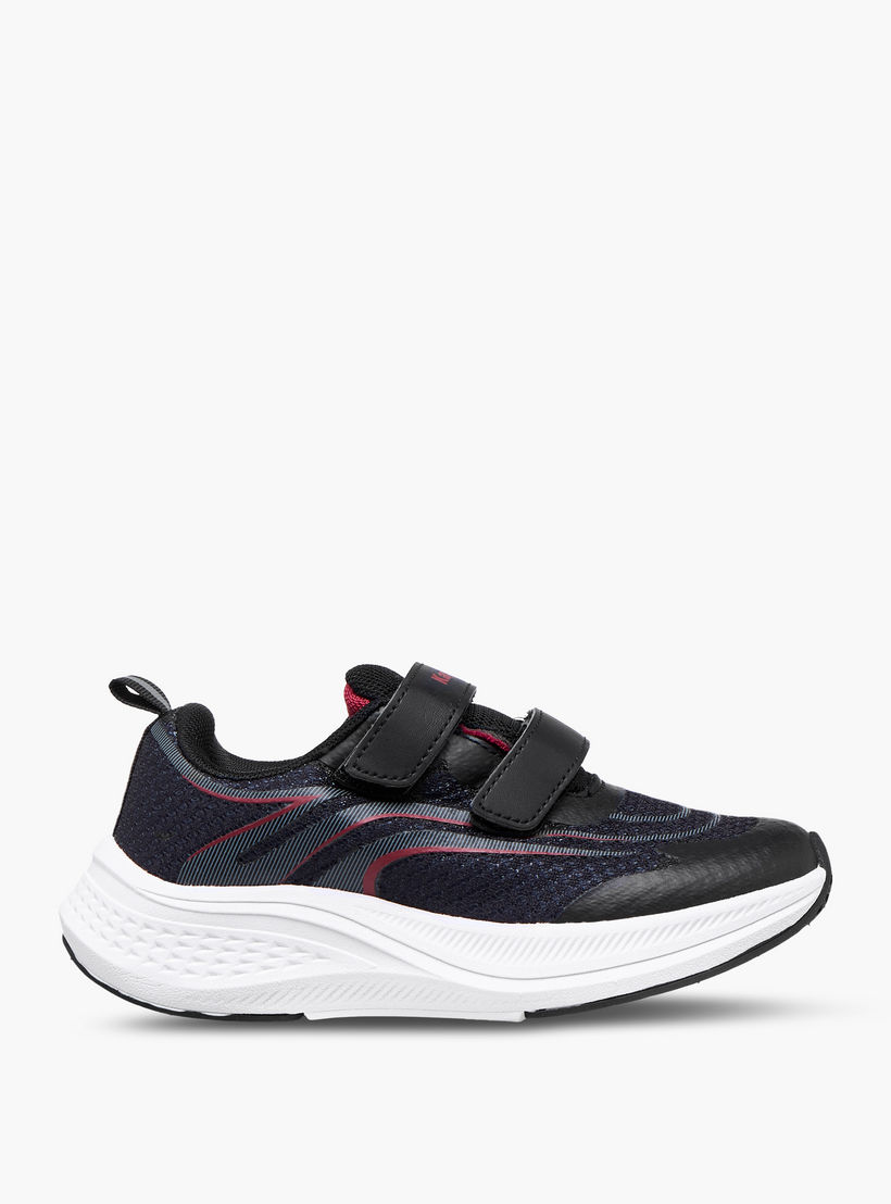 Kappa Boys' Textured Sports Shoes with Hook and Loop Closure-sports-boys-shoes-image-3