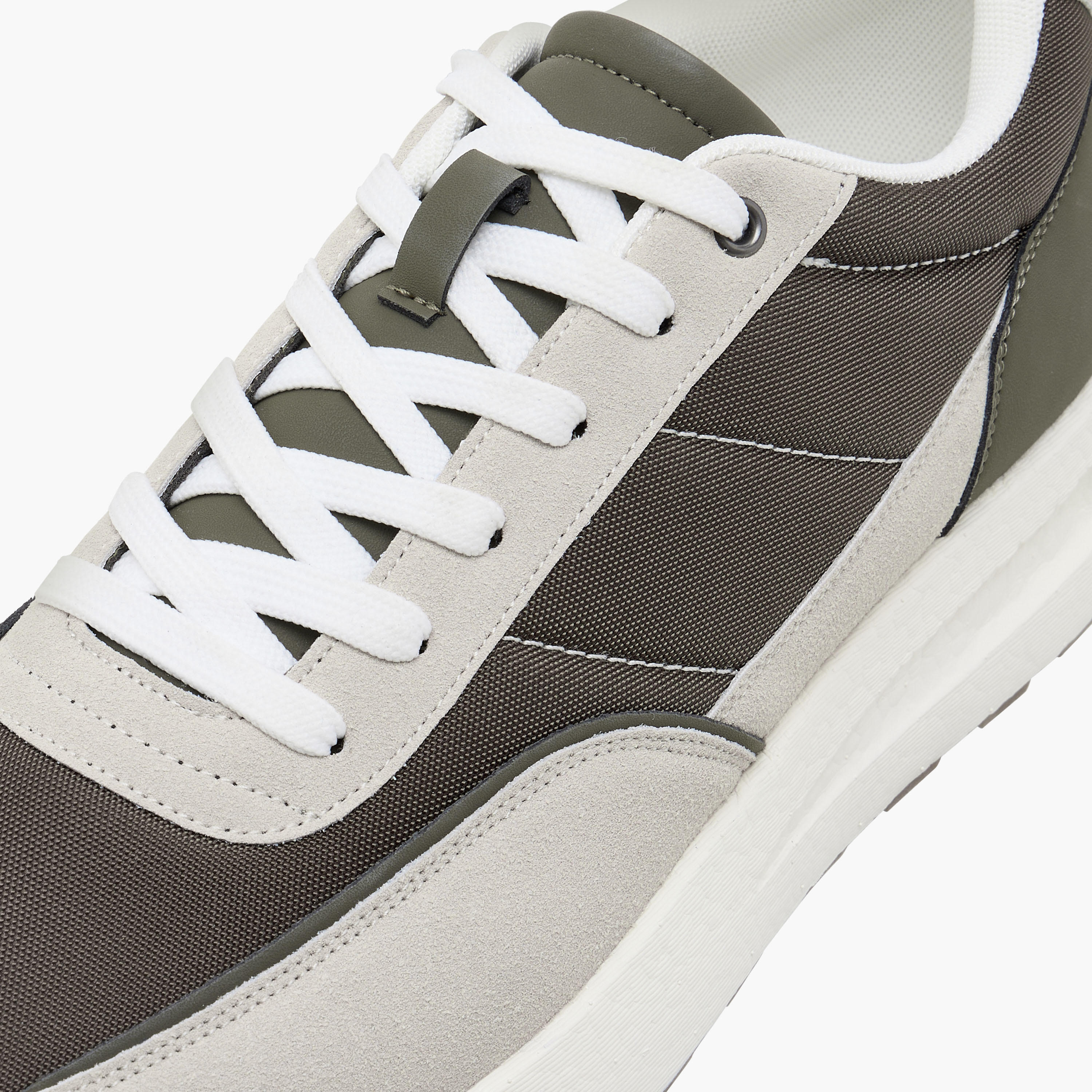 LBL by Shoexpress Panelled Sneakers with Lace-Up Closure-men-shoes-sneakers-image-4
