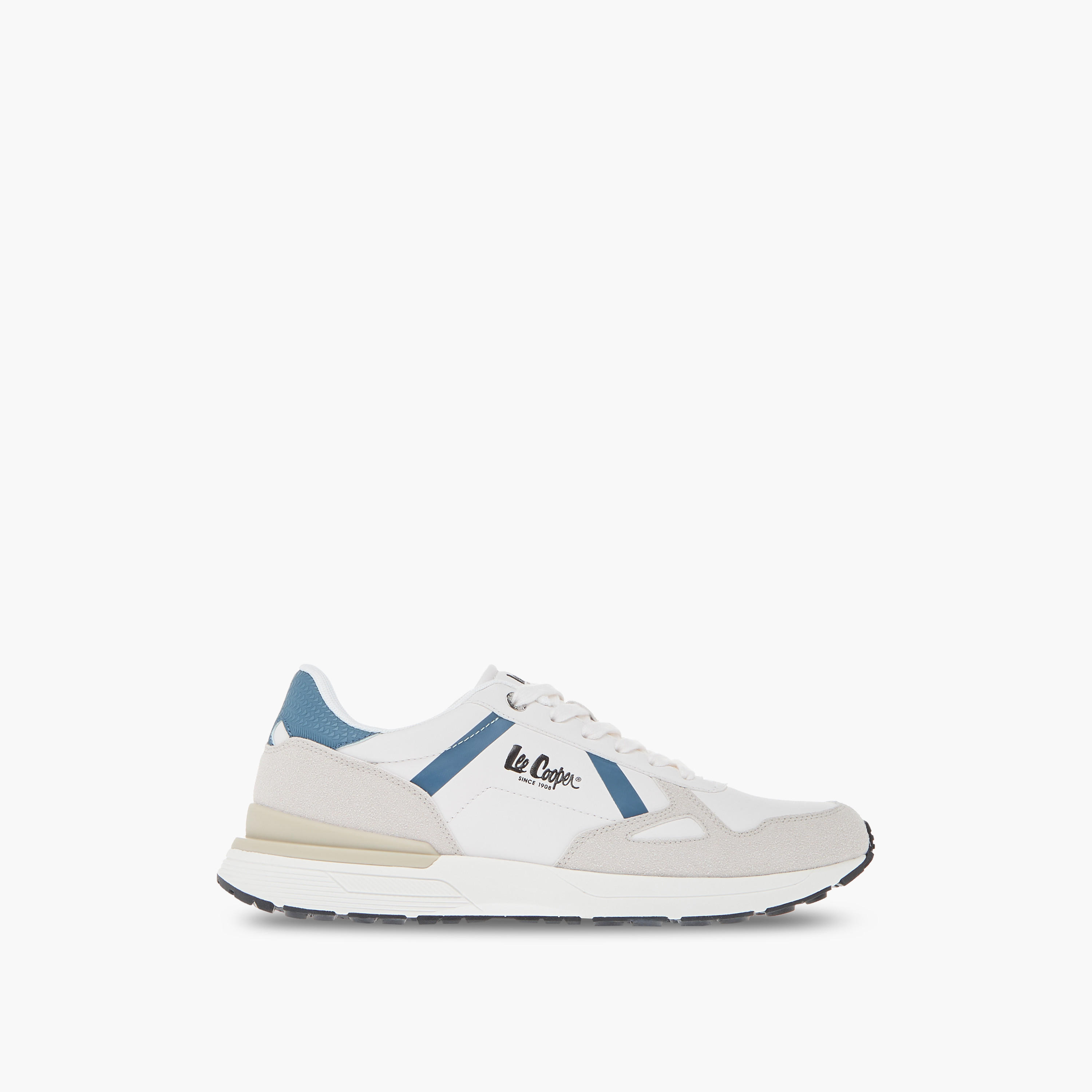 حذاء سنيكرز رجالي برباط إغلاق وتفاصيل شعار من لي كوبر-men-shoes-sneakers-image-3
