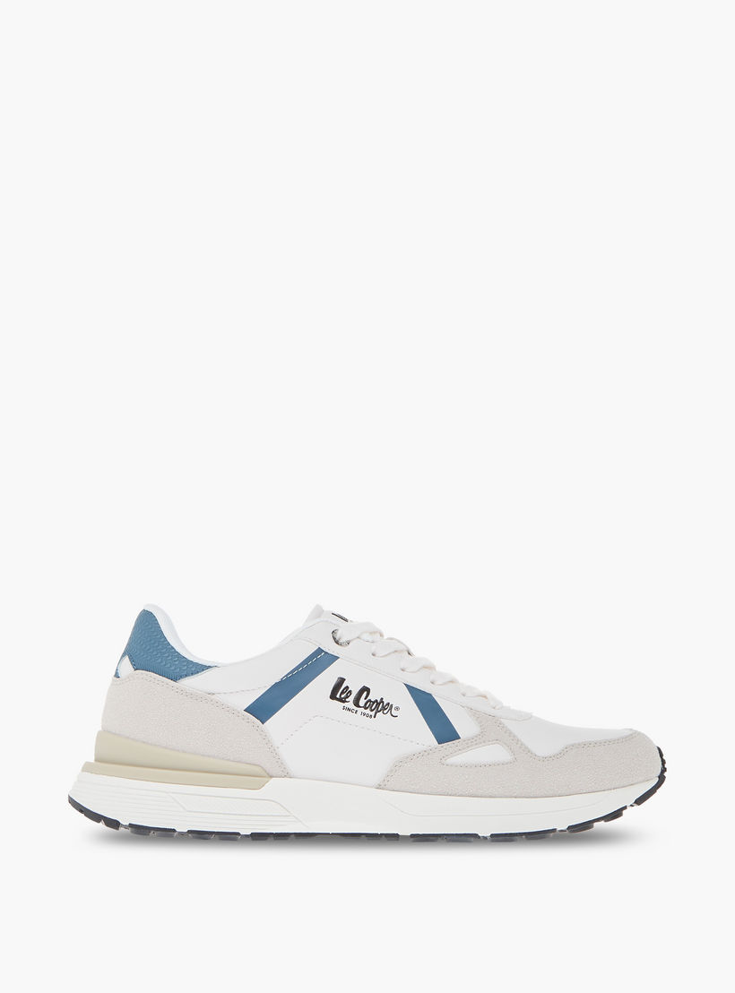 حذاء سنيكرز رجالي برباط إغلاق وتفاصيل شعار من لي كوبر-men-shoes-sneakers-image-3