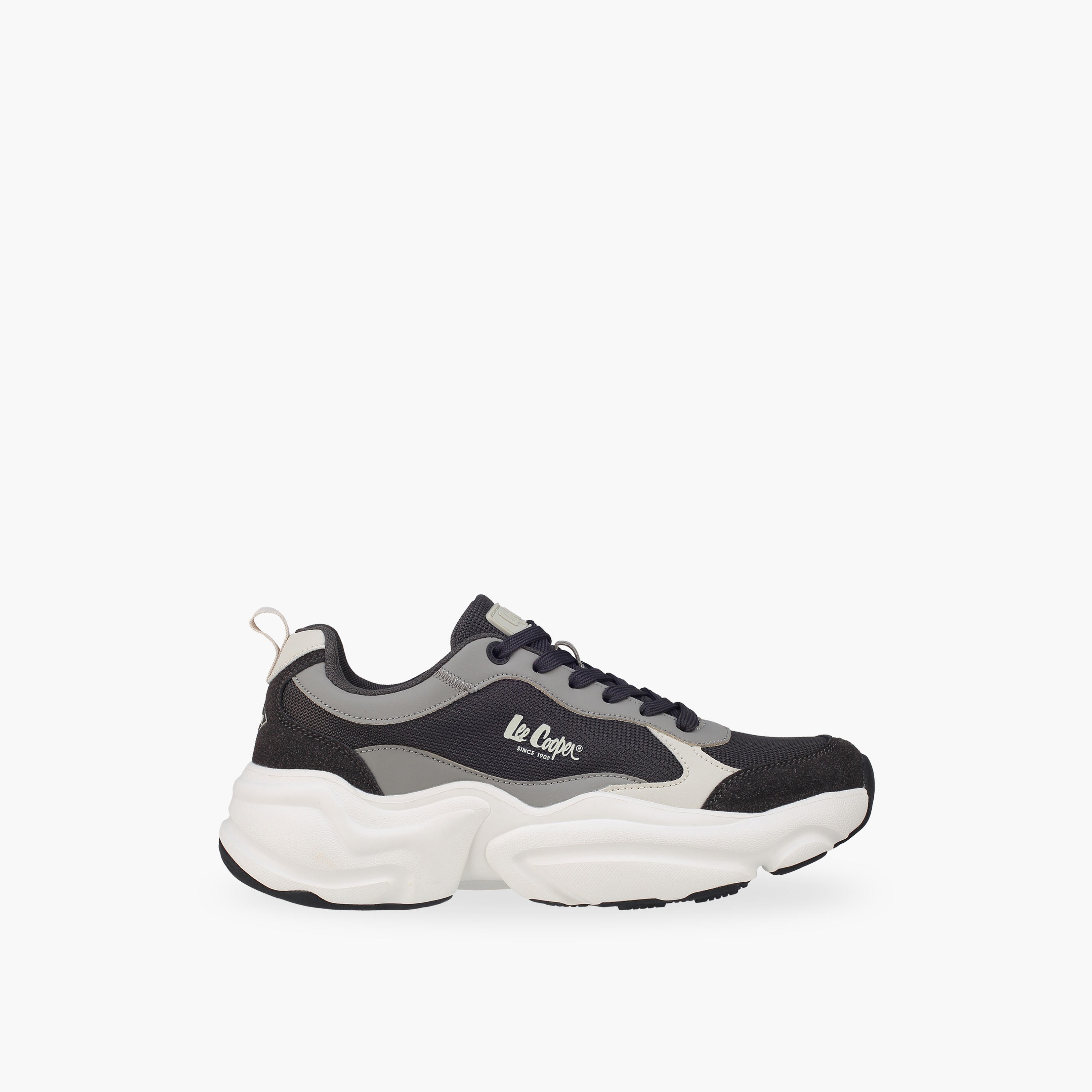 Lee Cooper Men Colourblock Lace-Up Sneakers-men-shoes-sneakers-image-3