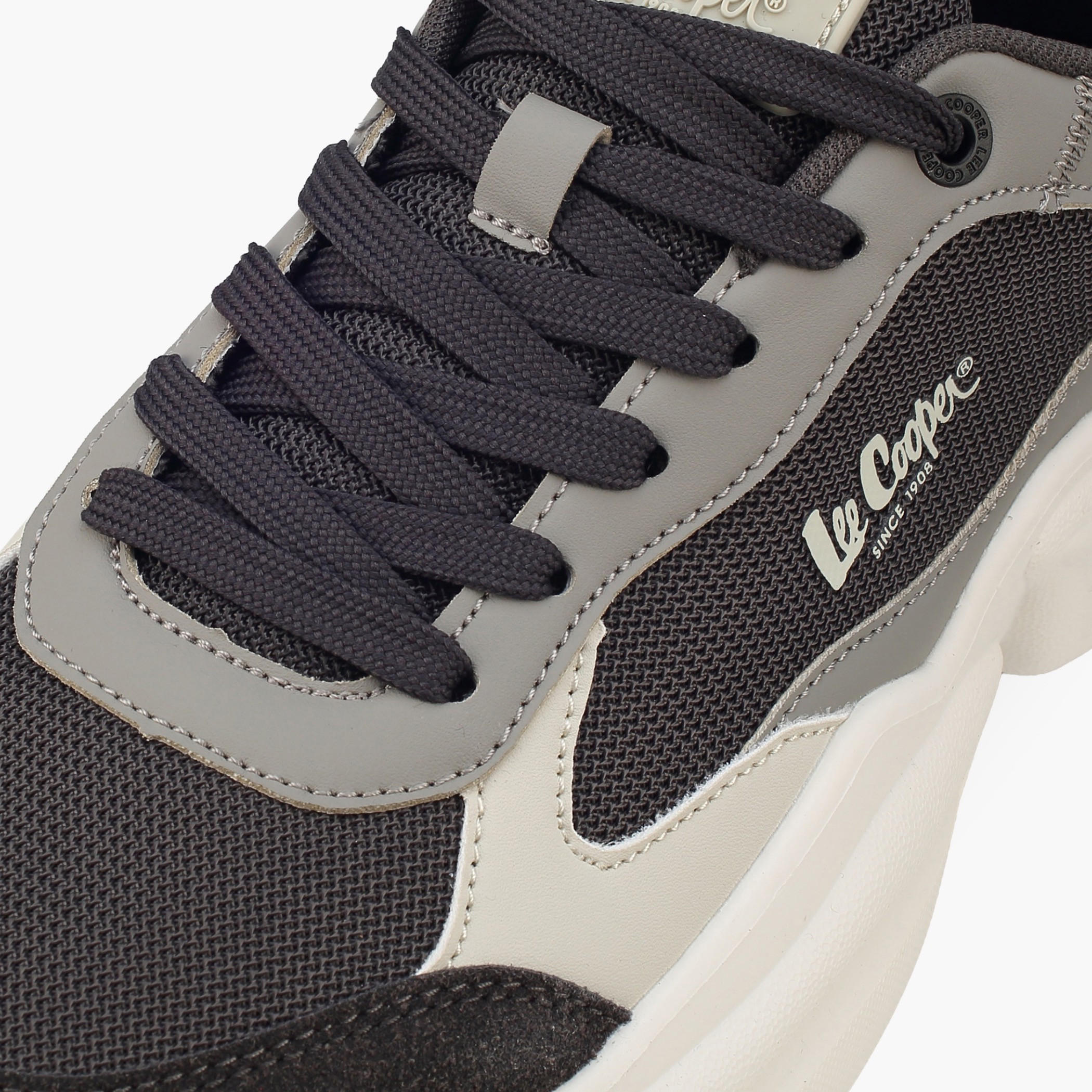 Lee Cooper Men Colourblock Lace-Up Sneakers-men-shoes-sneakers-image-4