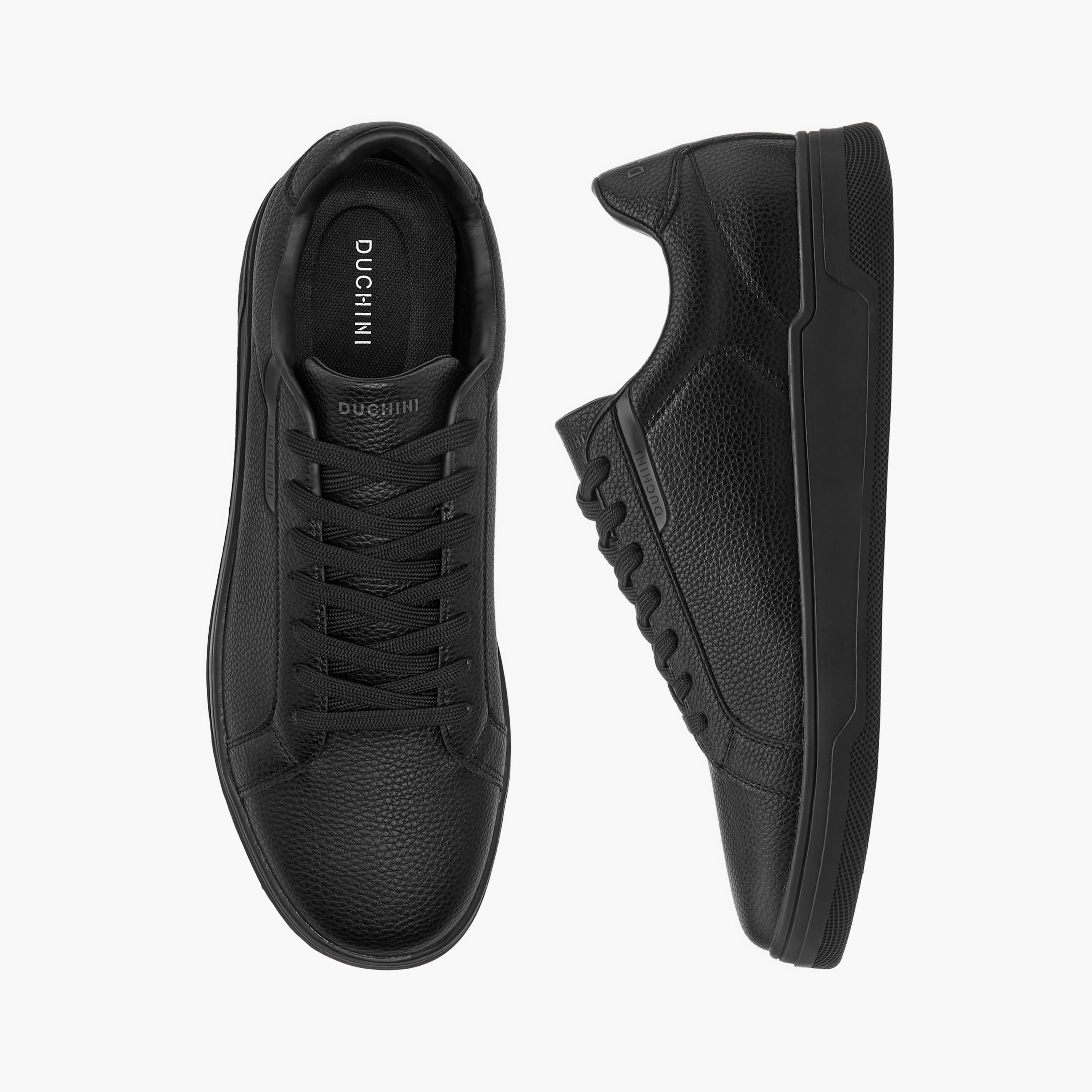 Duchini Men's Panelled Lace-Up Sneakers-men-shoes-sneakers-image-1
