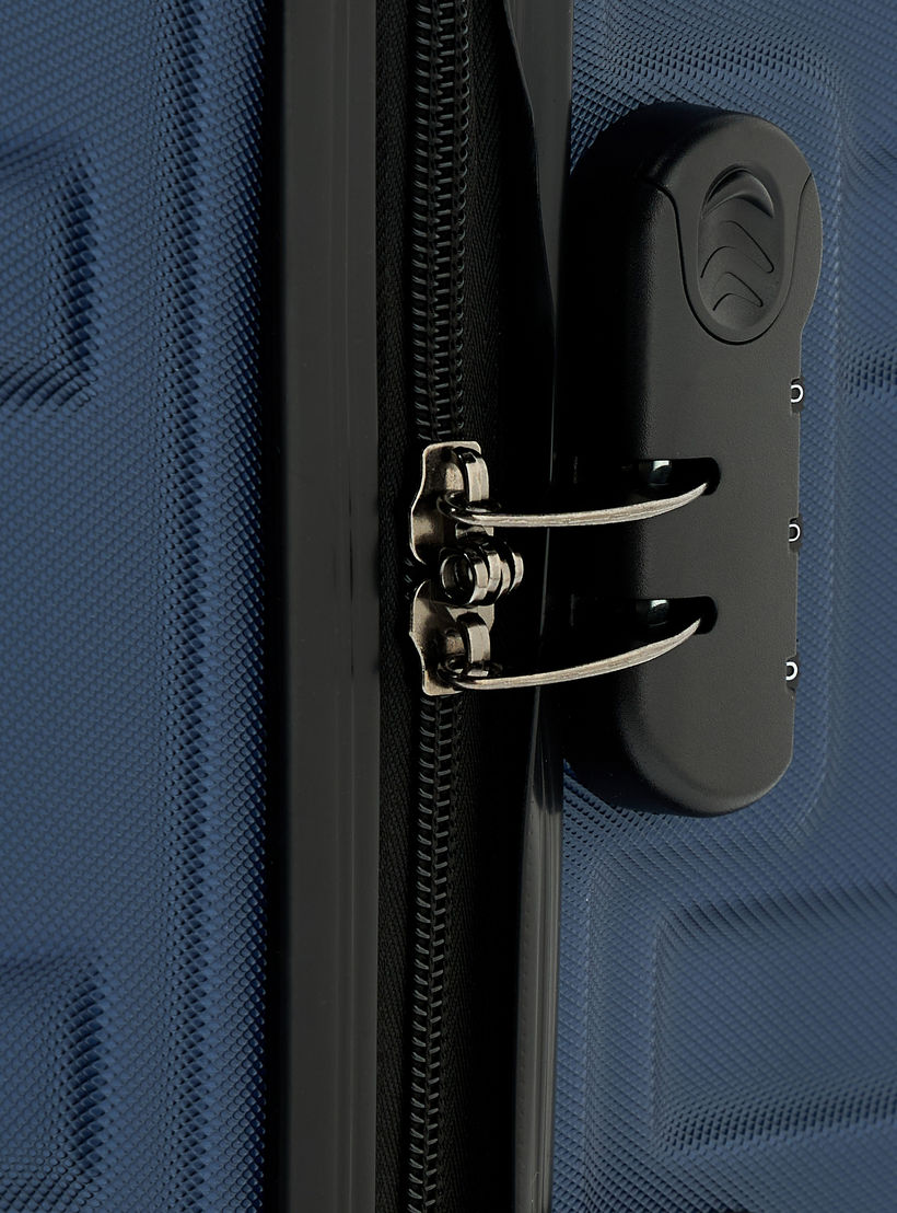 شنطة سفر ترولي صلبة بارزة الملمس بمقبض قابل للسحب من ويف - 28 بوصة للشحن-travel-luggagesandbags-luggage-image-4