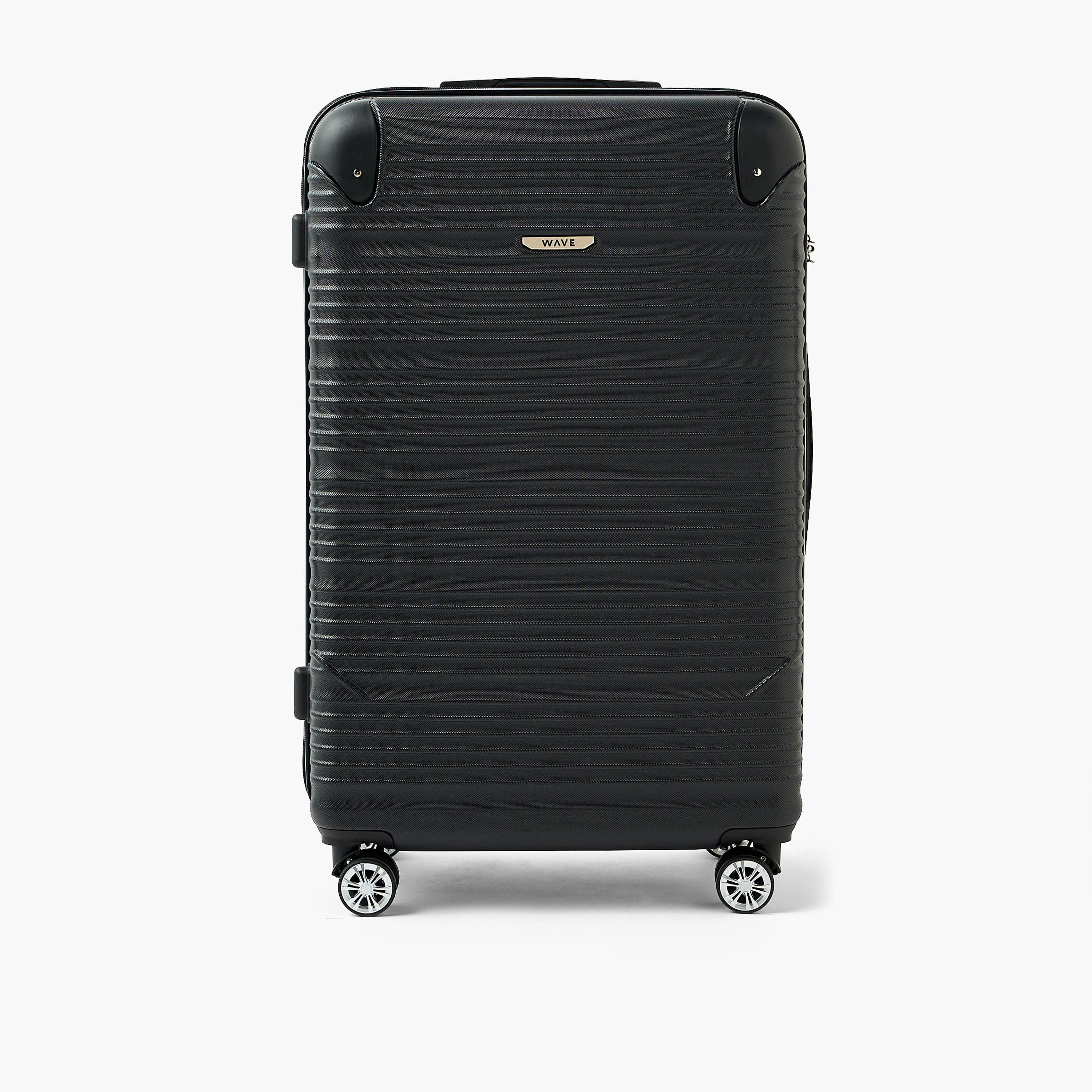 شنطة سفر بعجلات صلبة بارزة الملمس بمقبض قابل للسحب من ويفي - 28 بوصة للشحن-travel-luggagesandbags-luggage-image-2