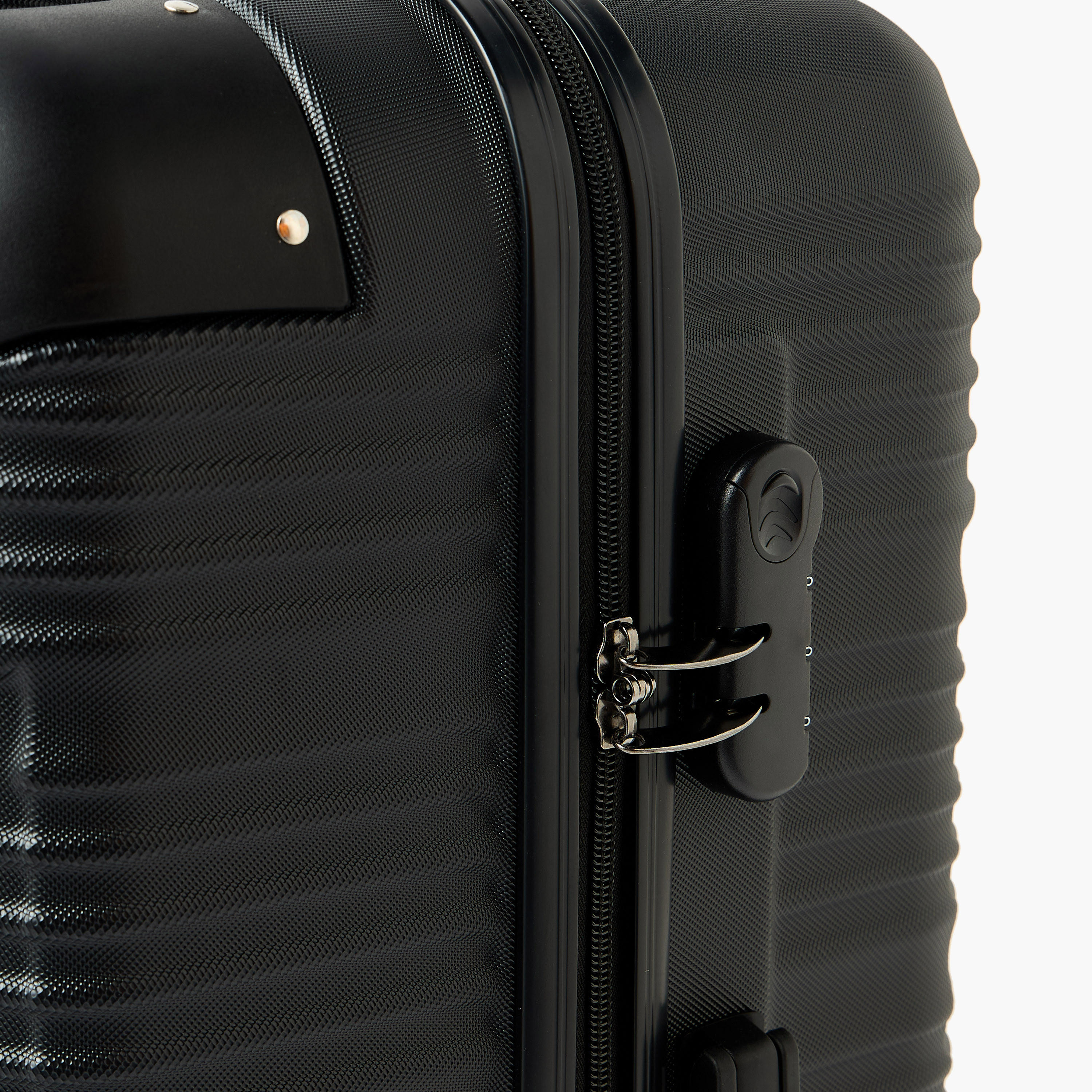 شنطة سفر بعجلات صلبة بارزة الملمس بمقبض قابل للسحب من ويفي - 28 بوصة للشحن-travel-luggagesandbags-luggage-image-4