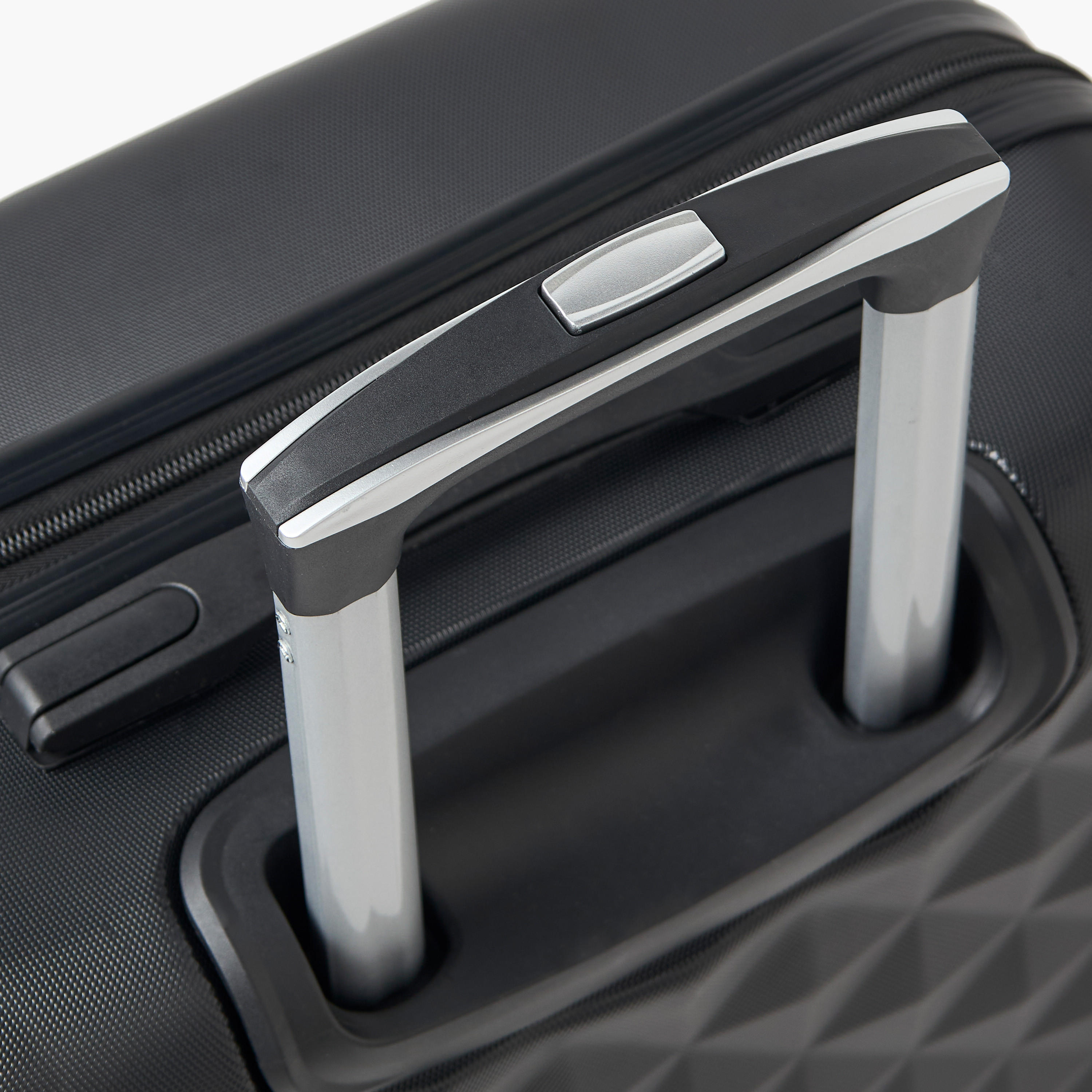 WAVE Textured Hardcase Luggage Trolley with Retractable Handle - 28 inches Check-In Bag-travel-luggagesandbags-luggage-image-5