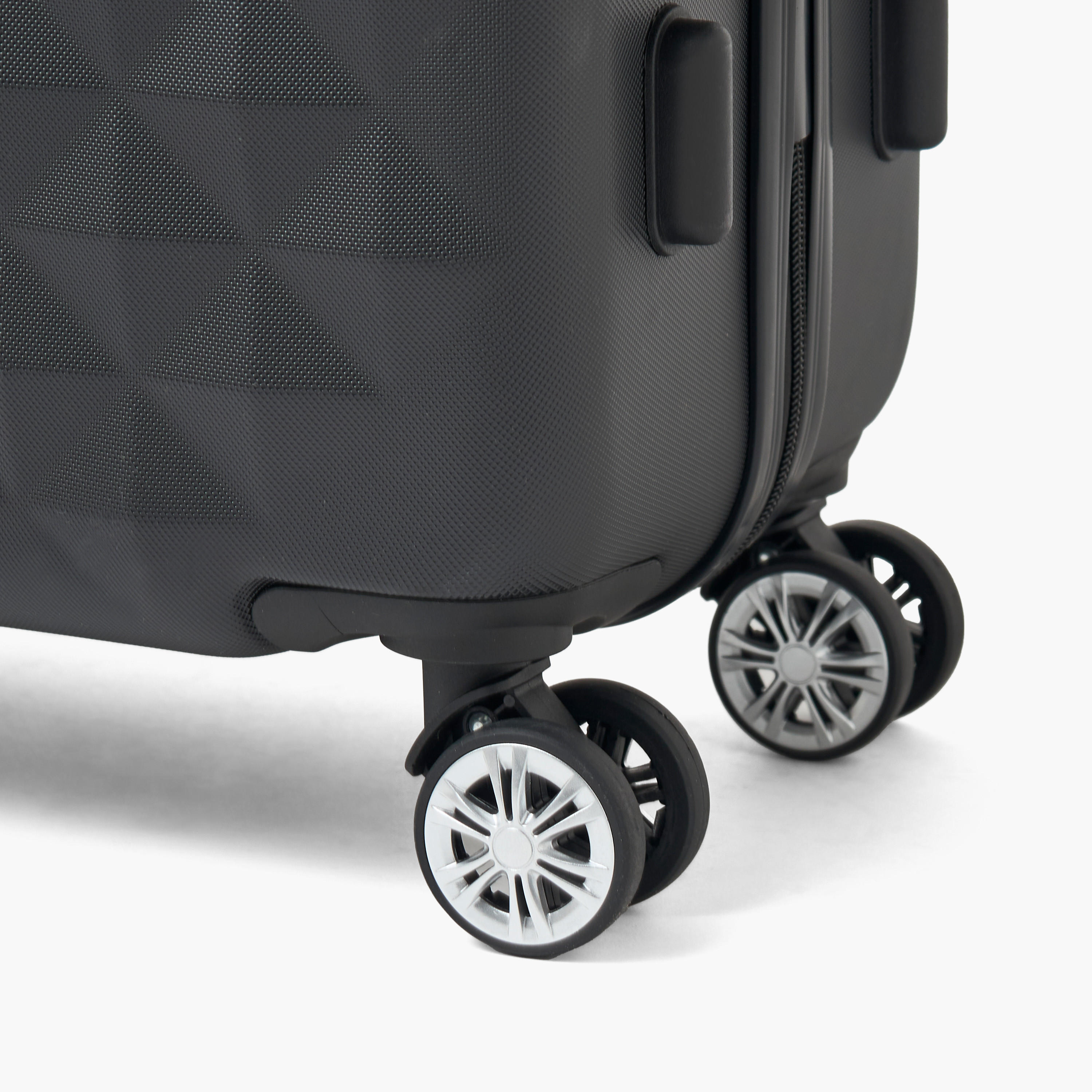 WAVE Textured Hardcase Luggage Trolley with Retractable Handle - 28 inches Check-In Bag-travel-luggagesandbags-luggage-image-7