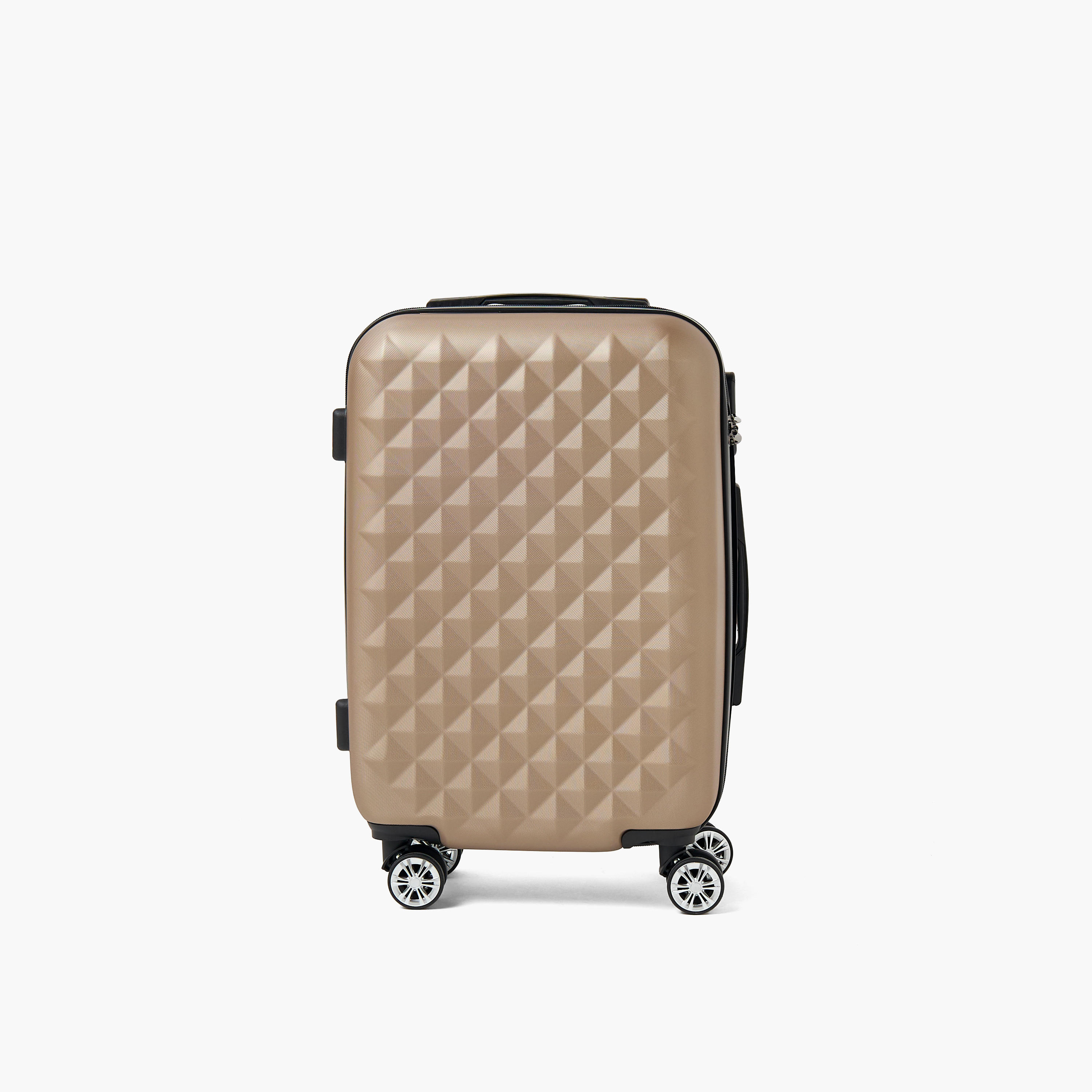 شنطة سفر صلبة بارزة الملمس بمقبض قابل للسحب من ويف - 24 بوصة Check-In Bag-travel-luggagesandbags-luggage-image-2