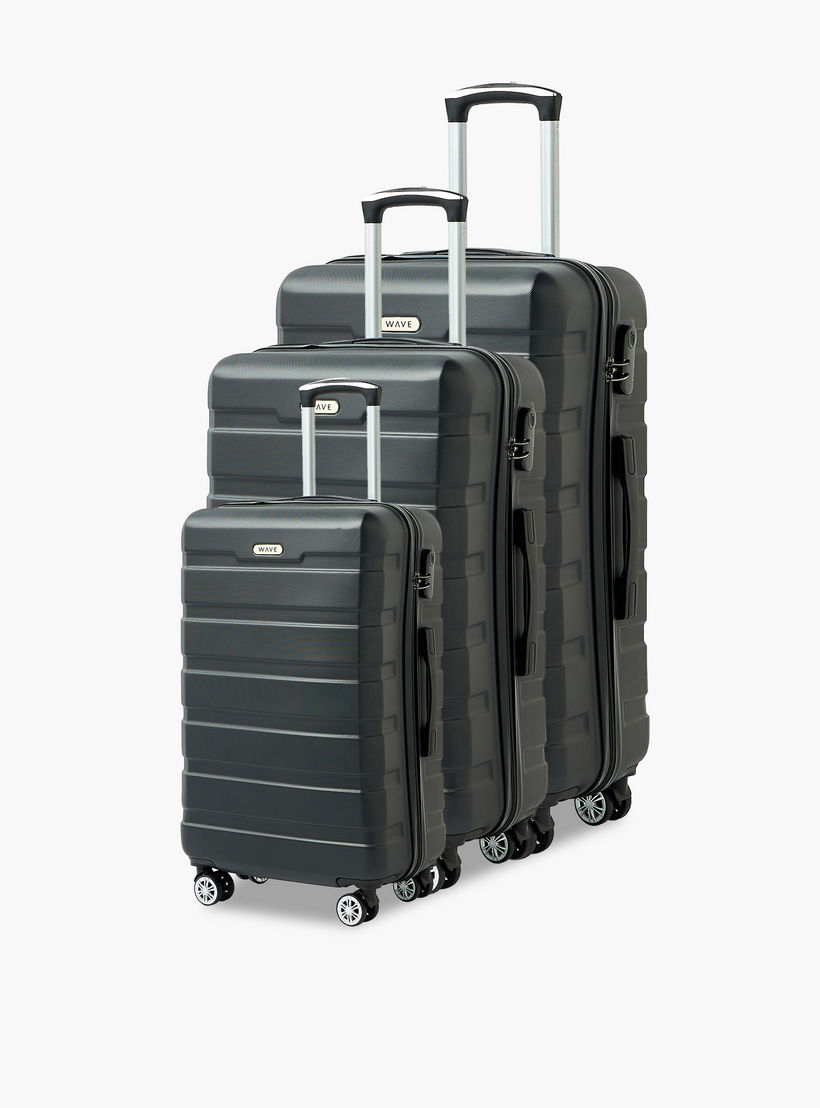 شنطة سفر ترولي صلبة بارزة الملمس بمقبض قابل للسحب من ويف - شنطة شحن 24 بوصة-travel-luggagesandbags-luggage-image-10