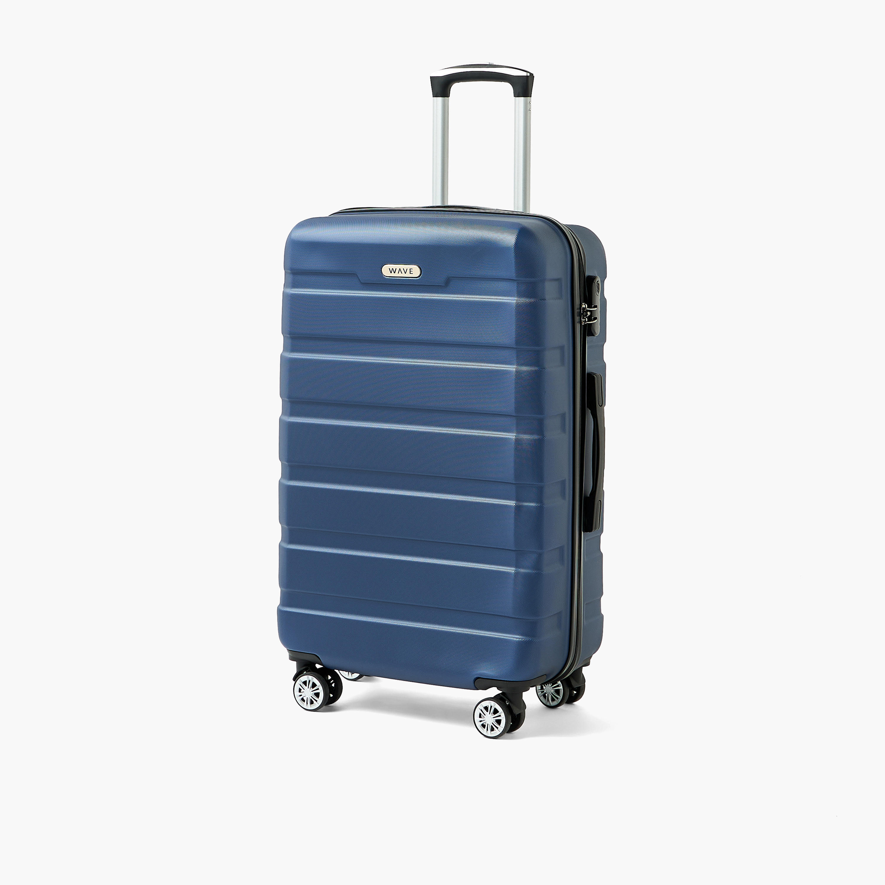 شنطة سفر ترولي صلبة بارزة الملمس بمقبض قابل للسحب من ويف - شنطة شحن 24 بوصة-travel-luggagesandbags-luggage-image-1