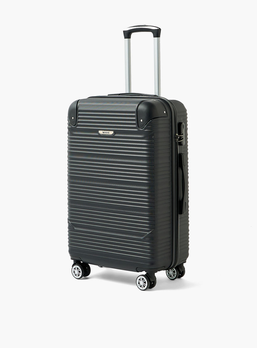 شنطة سفر ترولي صلبة بارزة الملمس بمقبض قابل للسحب من ويف - شنطة شحن 24 بوصة-travel-luggagesandbags-luggage-image-11