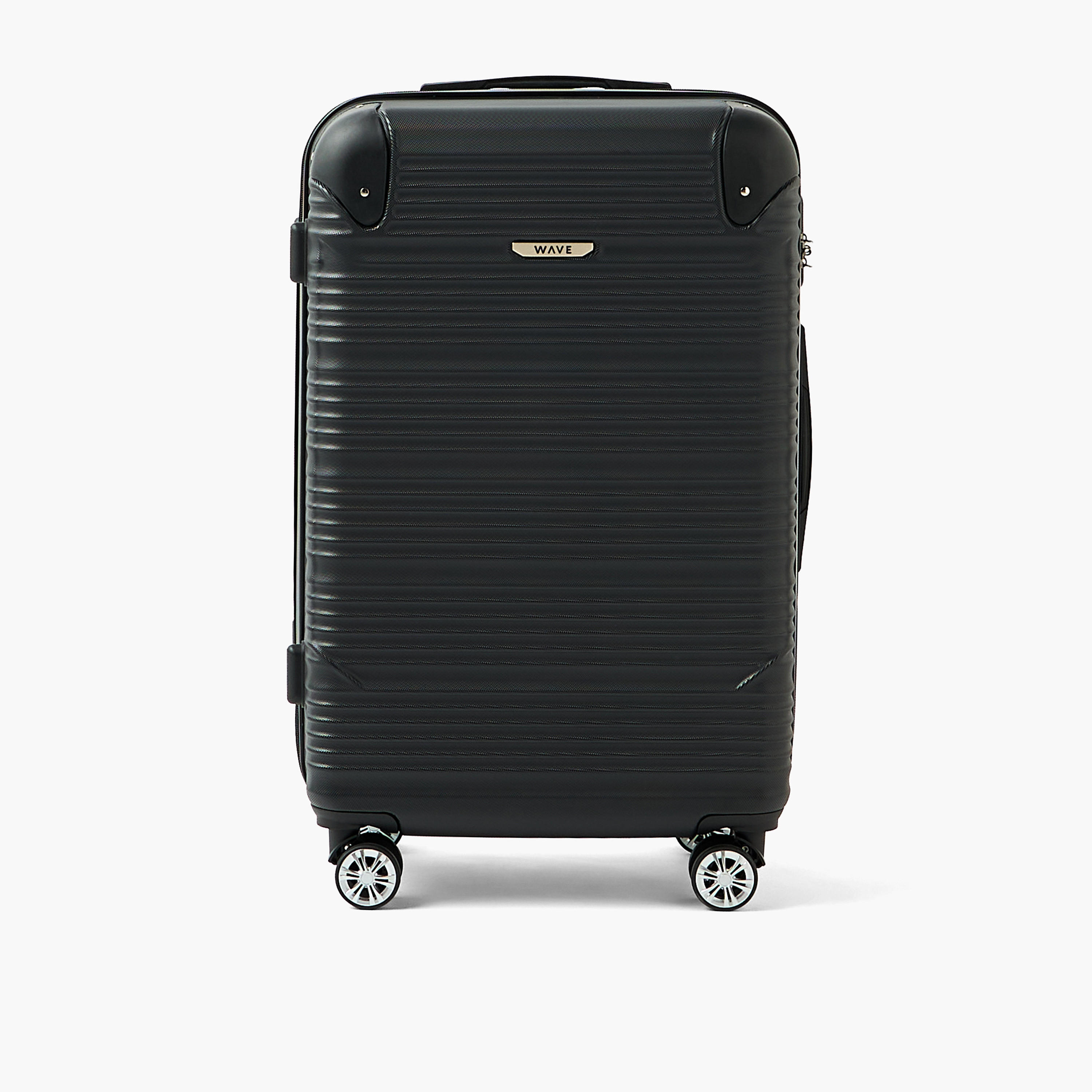 شنطة سفر ترولي صلبة بارزة الملمس بمقبض قابل للسحب من ويف - شنطة شحن 24 بوصة-travel-luggagesandbags-luggage-image-2
