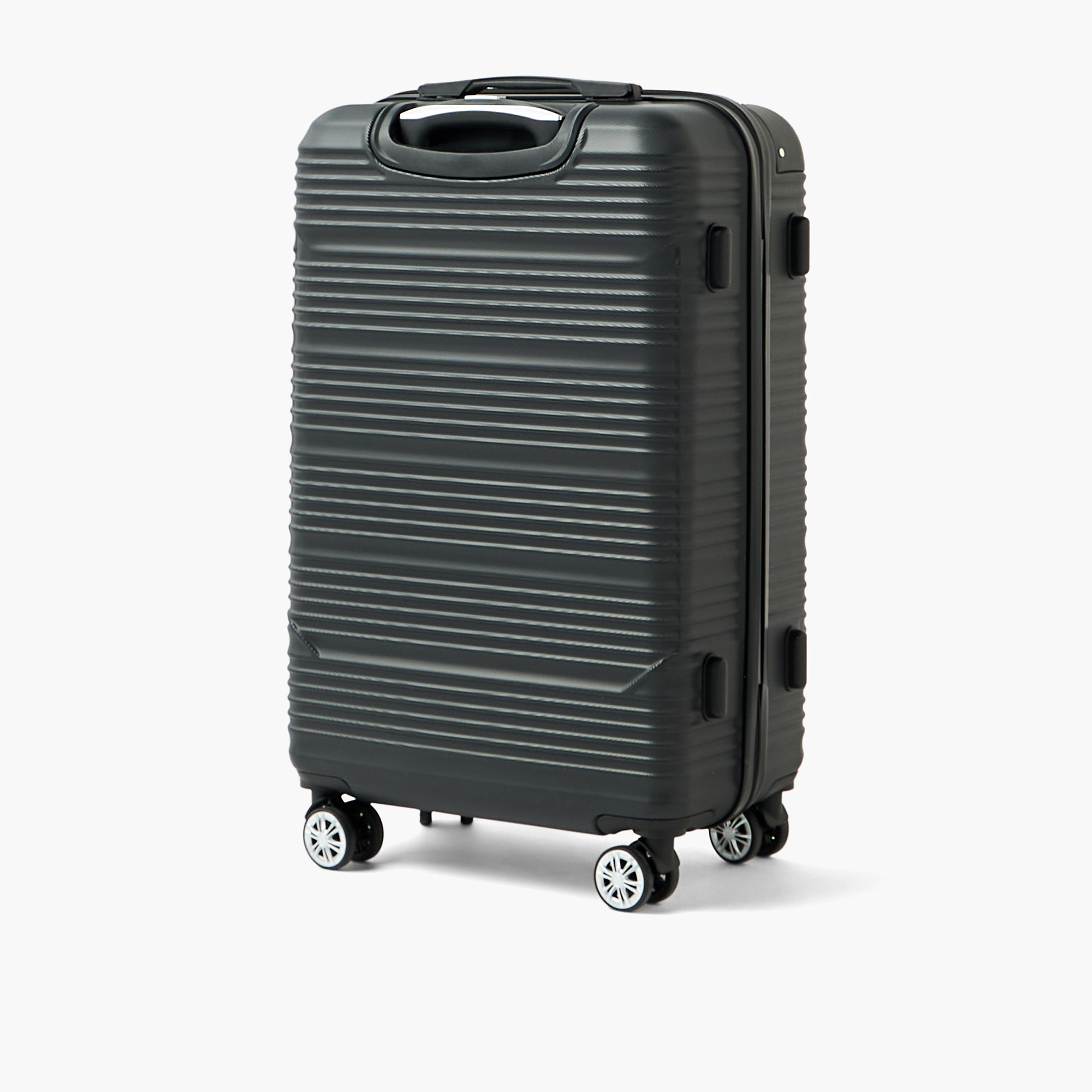 شنطة سفر ترولي صلبة بارزة الملمس بمقبض قابل للسحب من ويف - شنطة شحن 24 بوصة-travel-luggagesandbags-luggage-image-3