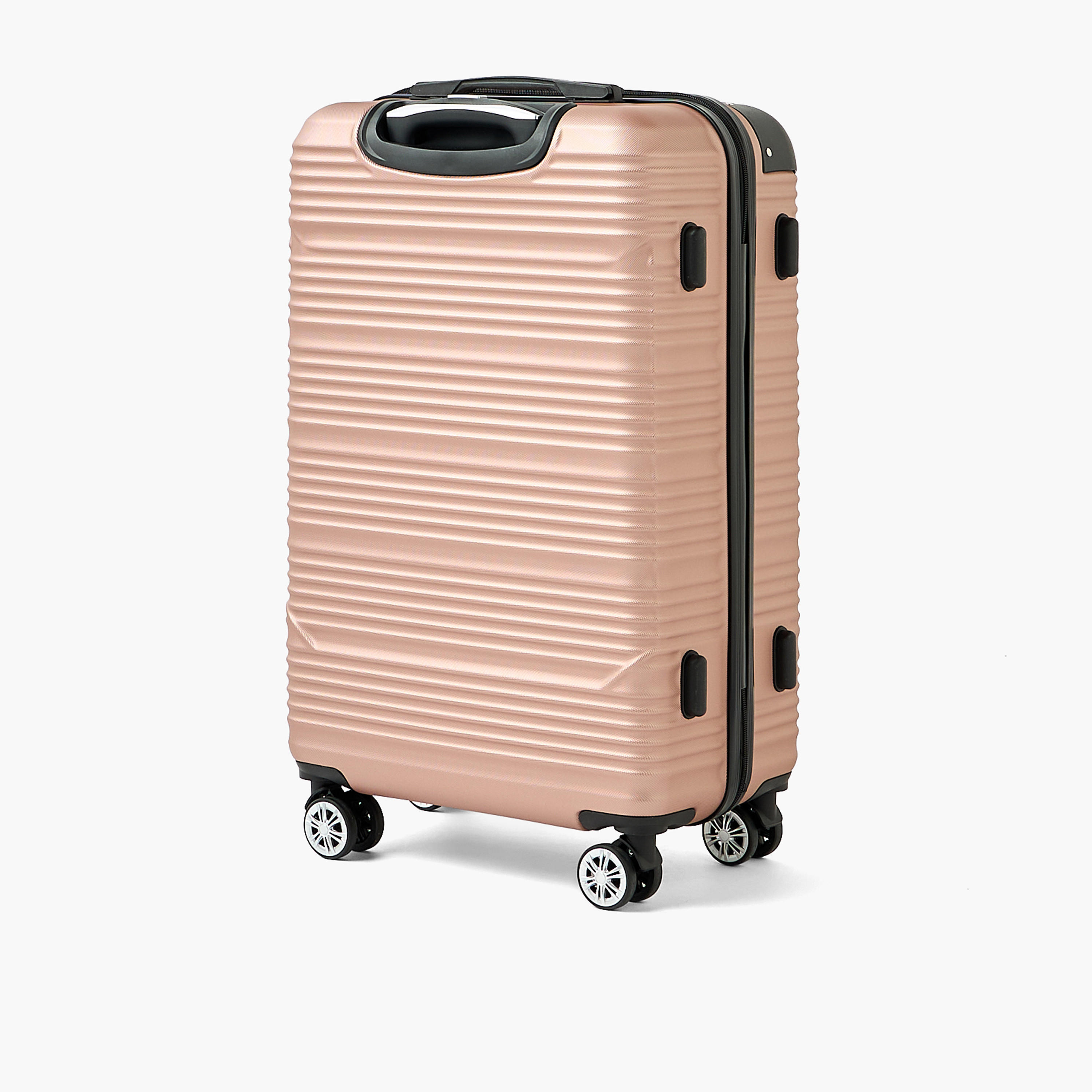شنطة سفر ترولي صلبة بارزة الملمس بمقبض قابل للسحب من ويف - شنطة شحن 24 بوصة-travel-luggagesandbags-luggage-image-3