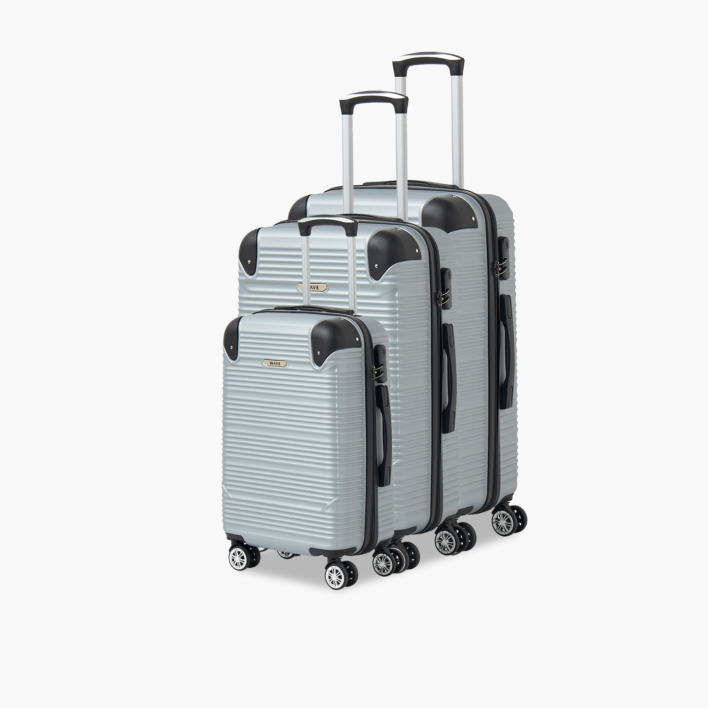 شنطة سفر ترولي صلبة بارزة الملمس بمقبض قابل للسحب من ويف - شنطة شحن 24 بوصة-travel-luggagesandbags-luggage-image-12