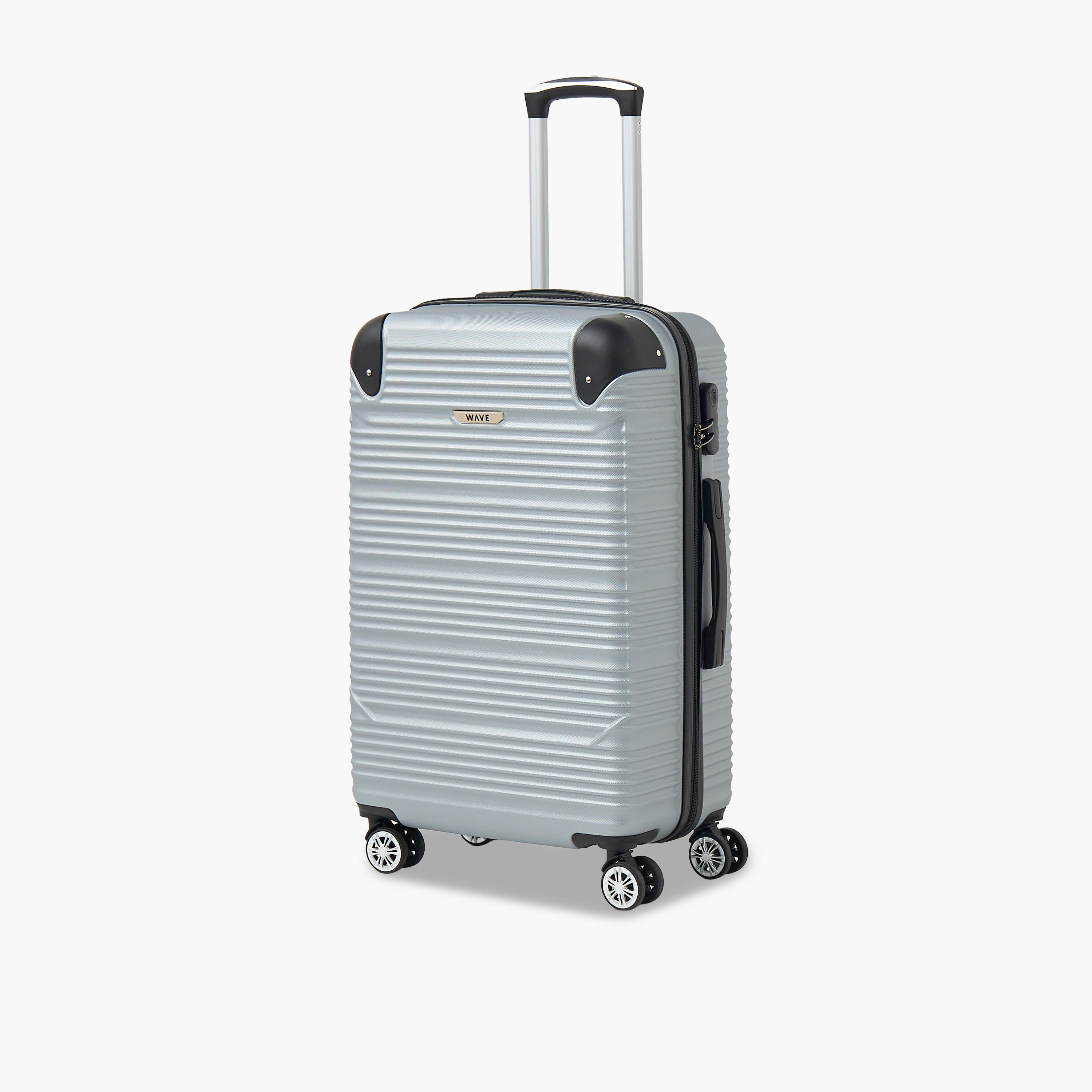شنطة سفر ترولي صلبة بارزة الملمس بمقبض قابل للسحب من ويف - شنطة شحن 24 بوصة-travel-luggagesandbags-luggage-image-1