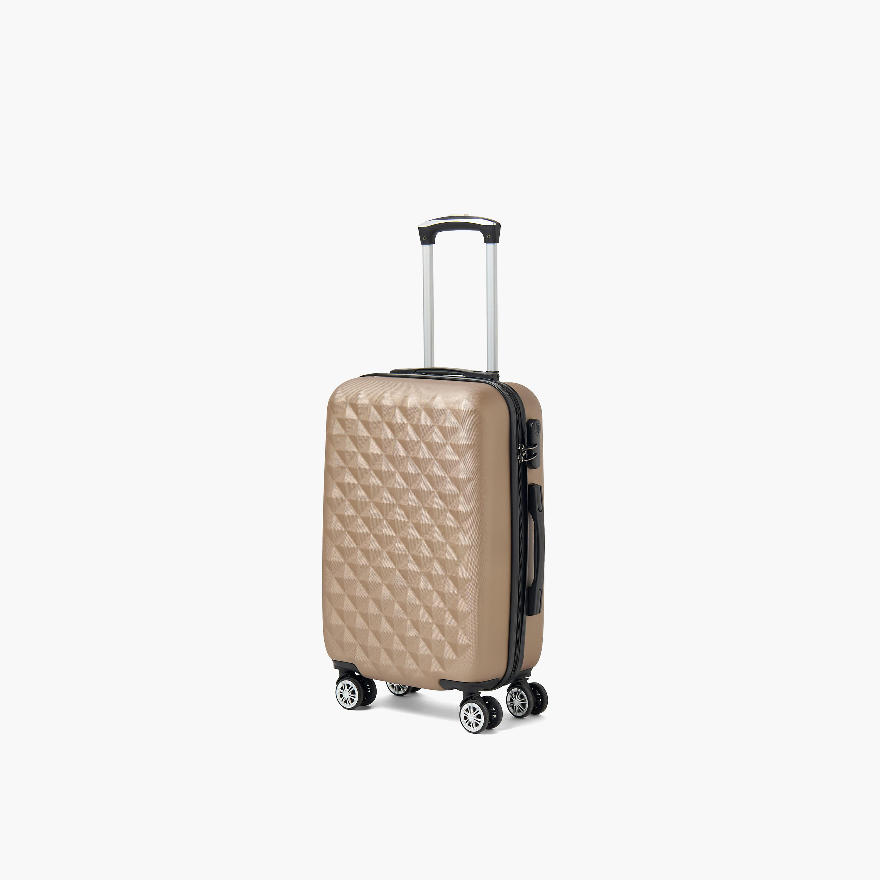 شنطة سفر صلبة بارزة الملمس بمقبض قابل للسحب من ويف - 24 بوصة Check-In Bag-travel-luggagesandbags-luggage-image-11