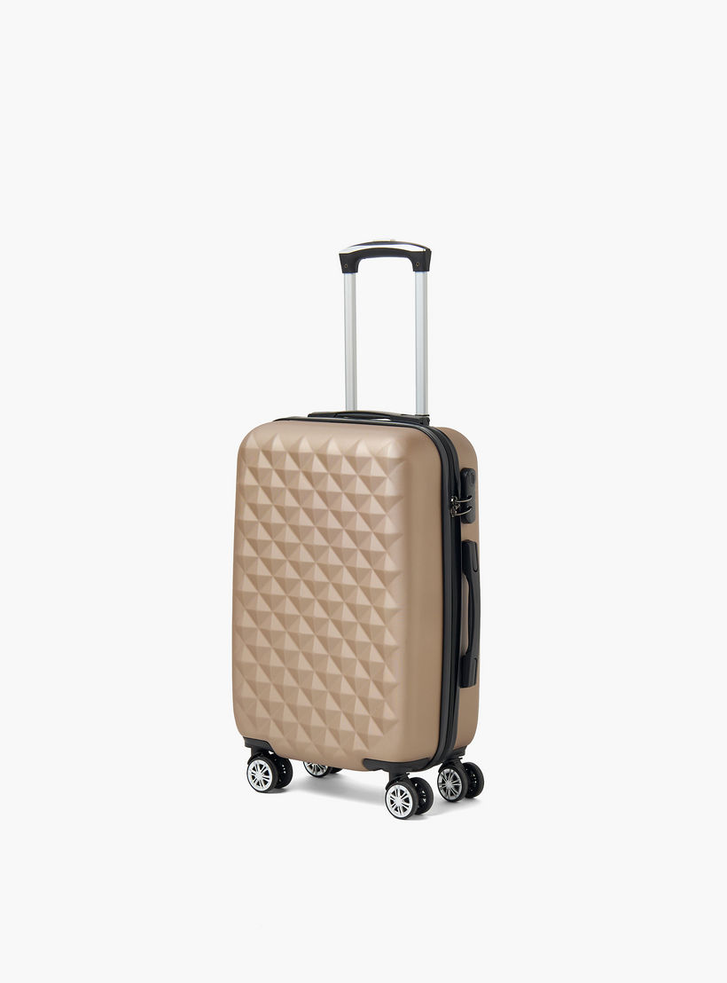 شنطة سفر صلبة بارزة الملمس بمقبض قابل للسحب من ويف - 24 بوصة Check-In Bag-travel-luggagesandbags-luggage-image-11