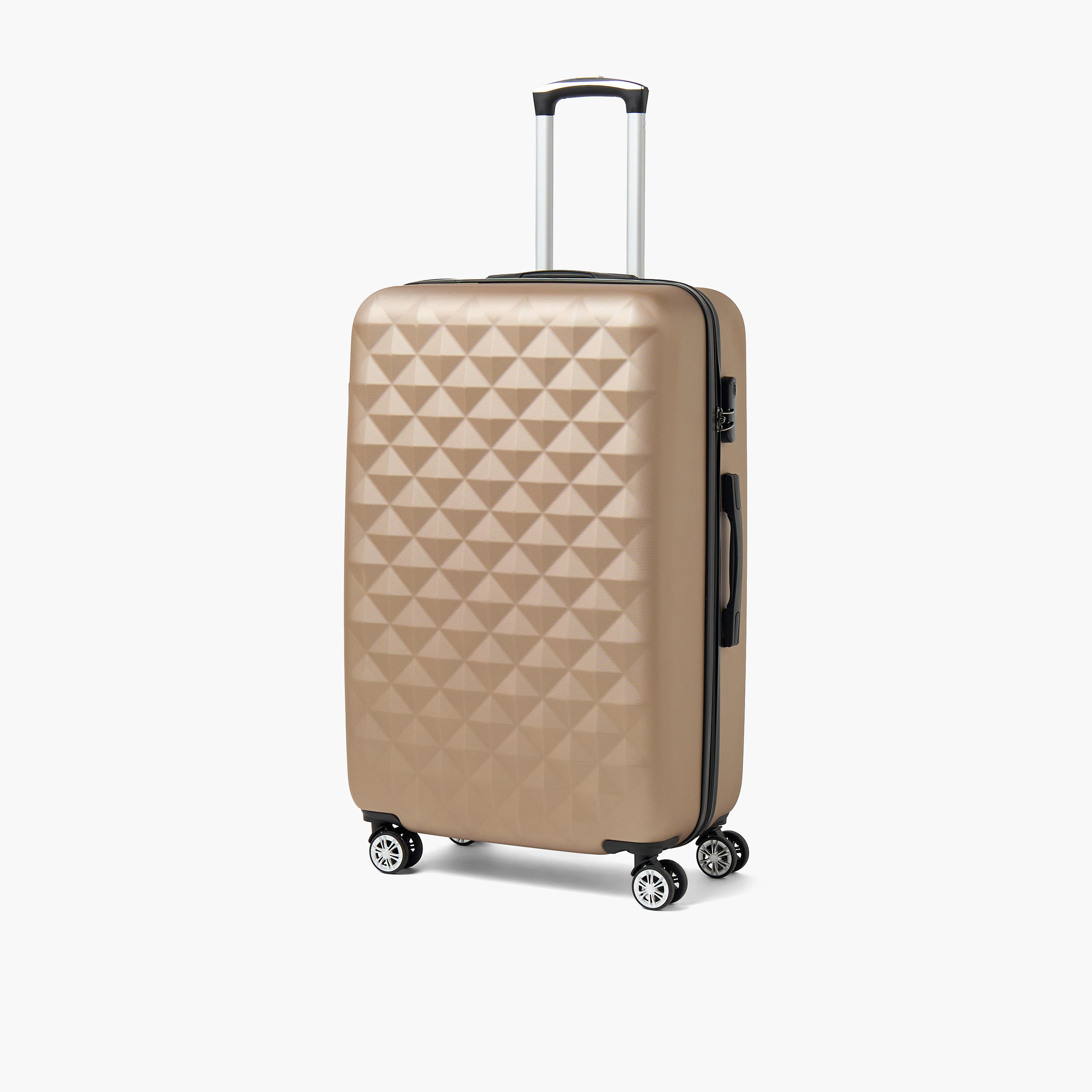 شنطة سفر صلبة بارزة الملمس بمقبض قابل للسحب من ويف - 24 بوصة Check-In Bag-travel-luggagesandbags-luggage-image-9