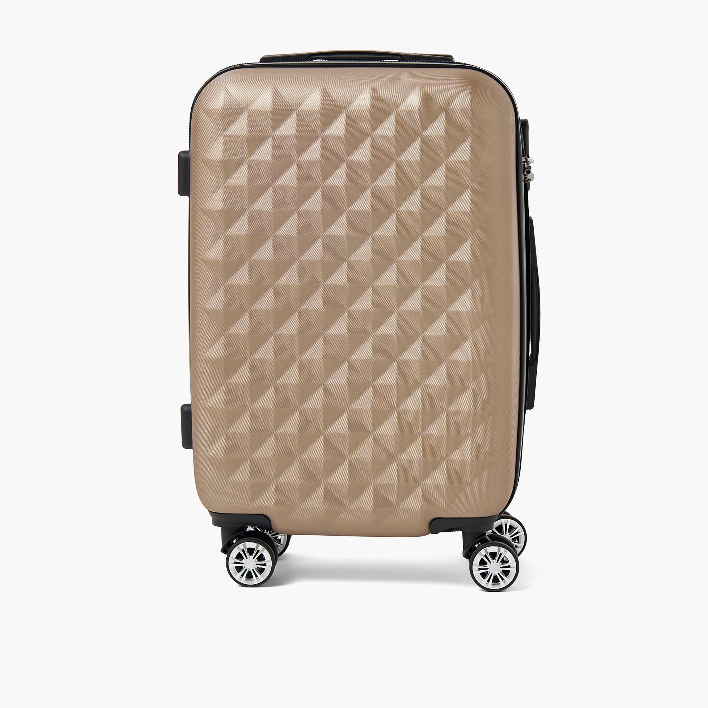 شنطة سفر صلبة بارزة الملمس بمقبض قابل للسحب من ويف - 24 بوصة Check-In Bag-travel-luggagesandbags-luggage-image-2