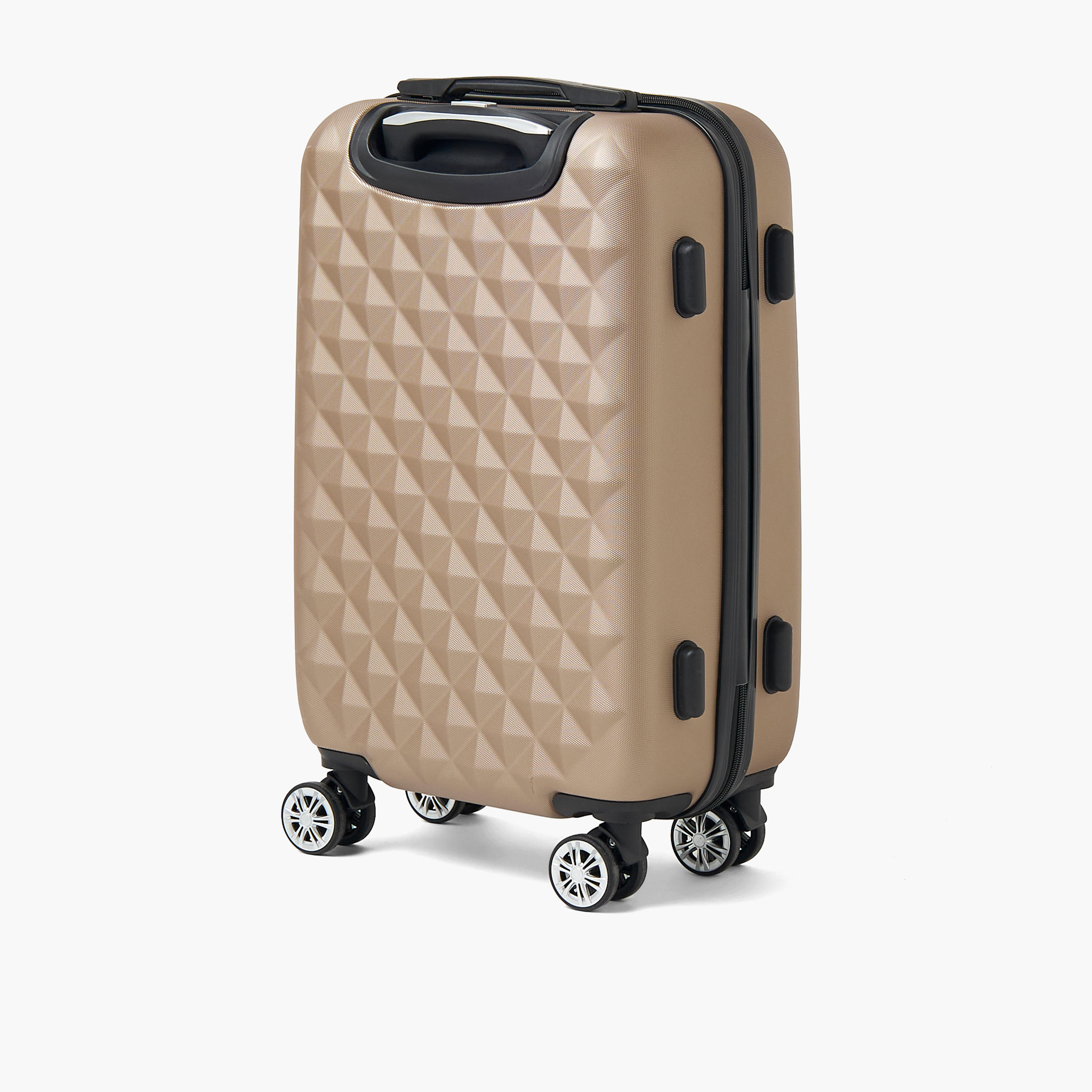 شنطة سفر صلبة بارزة الملمس بمقبض قابل للسحب من ويف - 24 بوصة Check-In Bag-travel-luggagesandbags-luggage-image-3