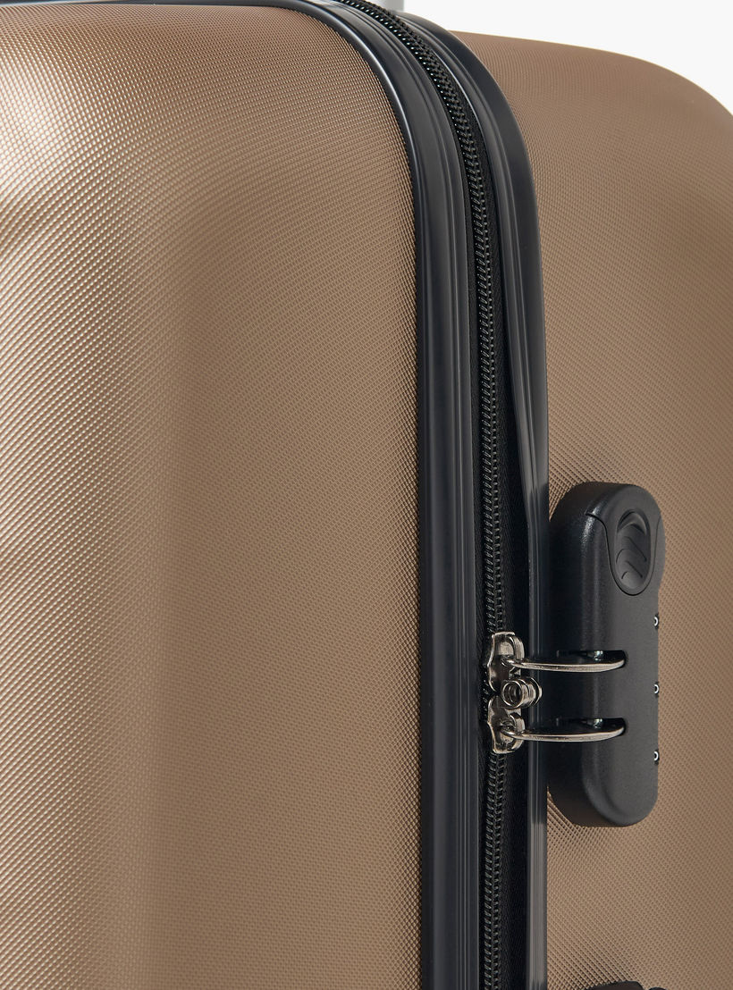 شنطة سفر صلبة بارزة الملمس بمقبض قابل للسحب من ويف - 24 بوصة Check-In Bag-travel-luggagesandbags-luggage-image-4