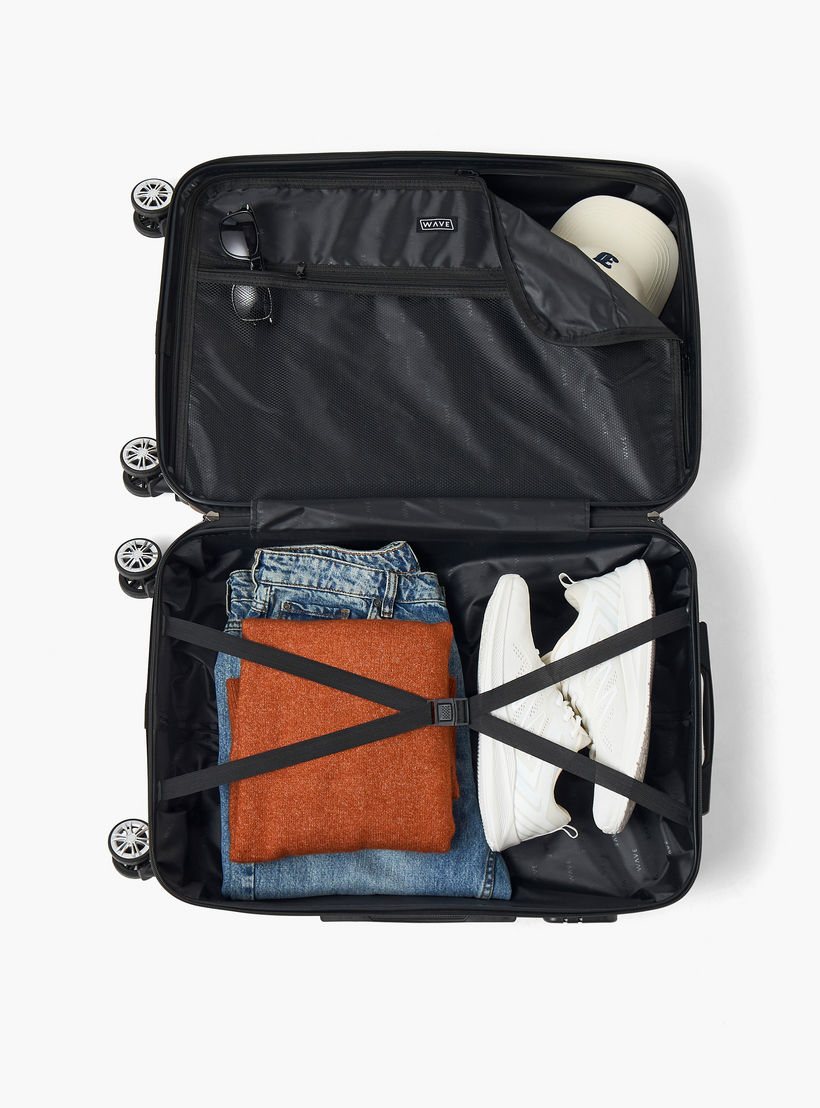 شنطة سفر صلبة بارزة الملمس بمقبض قابل للسحب من ويف - 24 بوصة Check-In Bag-travel-luggagesandbags-luggage-image-10
