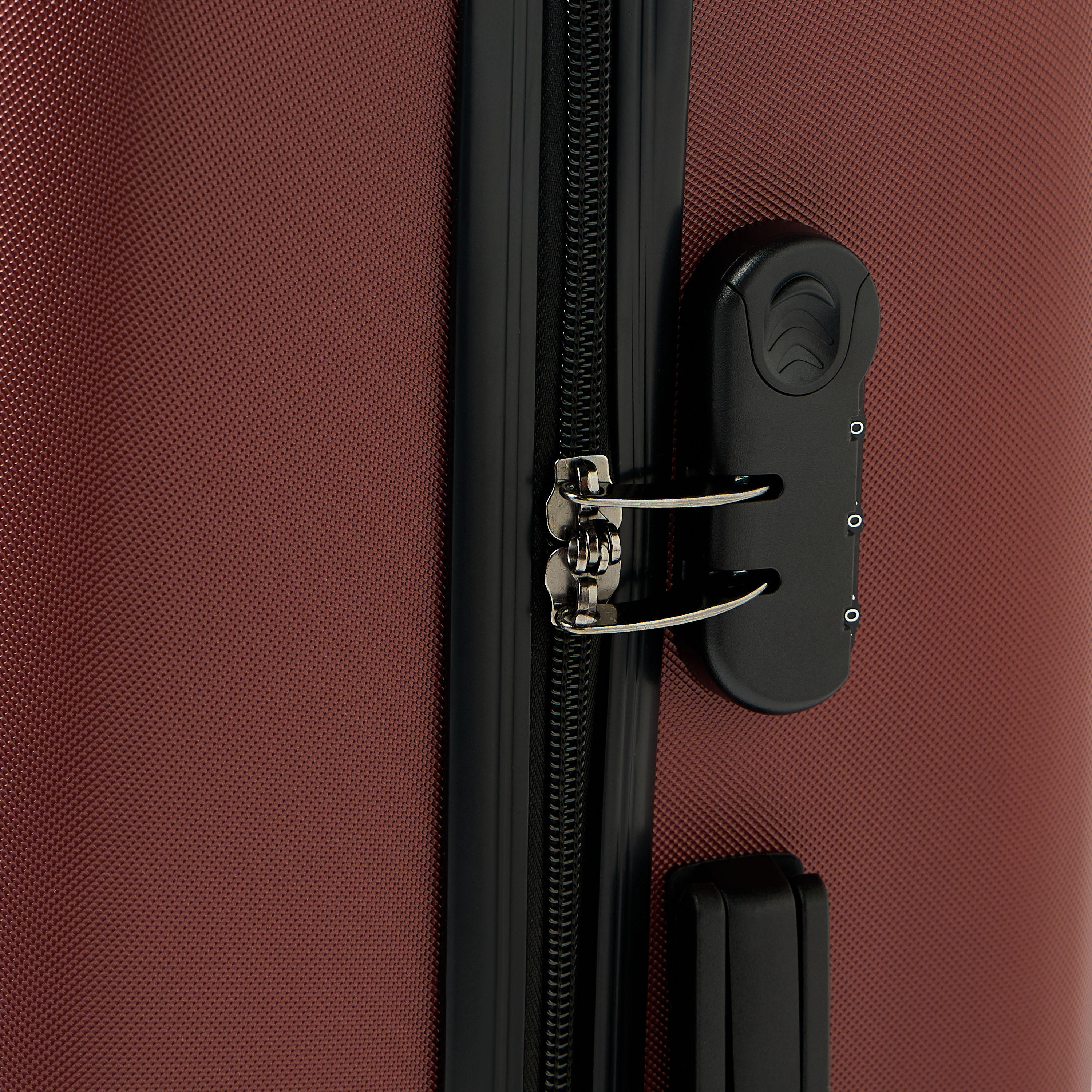 WAVE Textured Hardcase Luggage Trolley with Retractable Handle - 24 inches Check-In Bag-travel-luggagesandbags-luggage-image-4