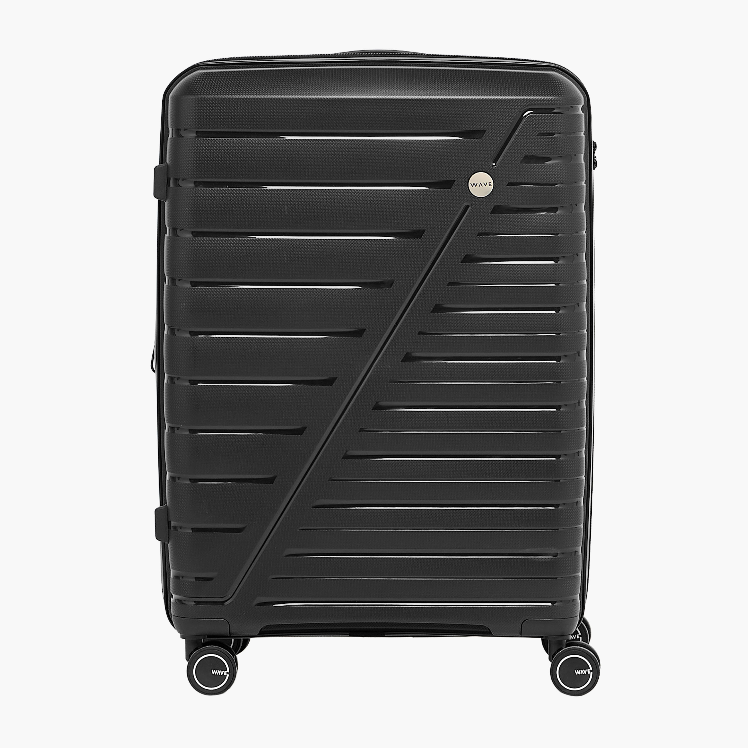 طقم شنط سفر بعجلات صلبة بارزة الملمس بمقابض قابلة للسحب من ويفي - 3 قطع-travel-luggagesandbags-luggage-image-3