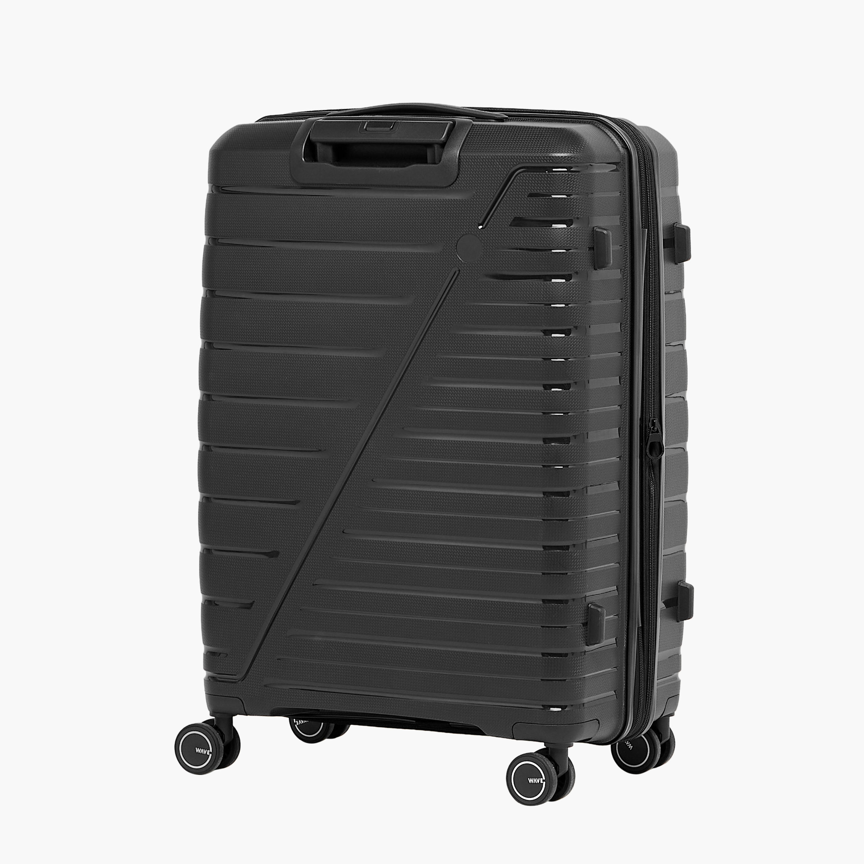 طقم شنط سفر بعجلات صلبة بارزة الملمس بمقابض قابلة للسحب من ويفي - 3 قطع-travel-luggagesandbags-luggage-image-4