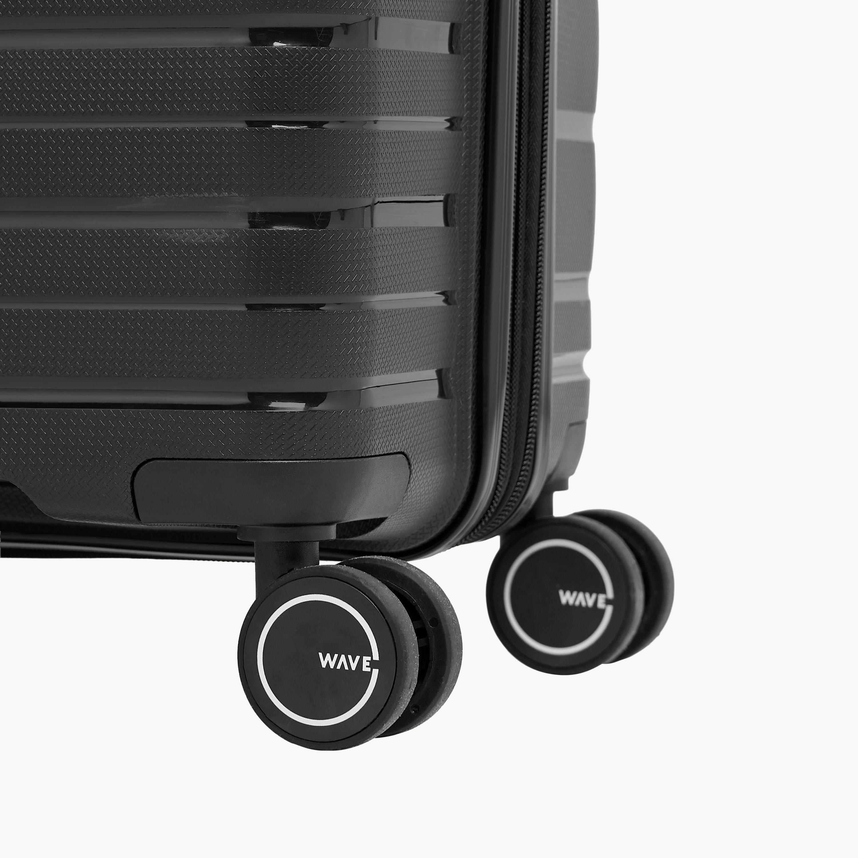 طقم شنط سفر بعجلات صلبة بارزة الملمس بمقابض قابلة للسحب من ويفي - 3 قطع-travel-luggagesandbags-luggage-image-7