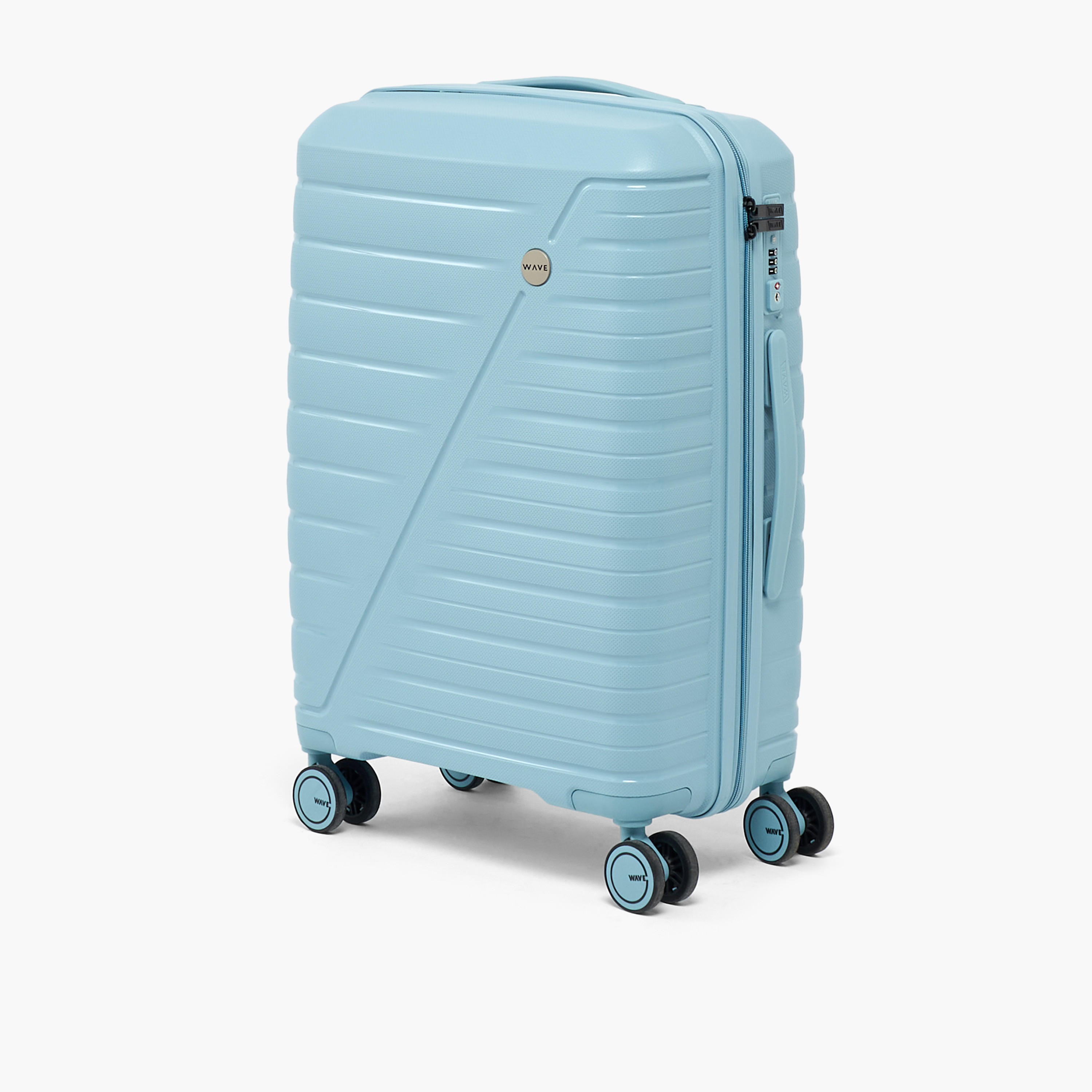 WAVE Textured Hardcase Trolley Bag with Retractable Handle - Set of 3-travel-luggagesandbags-luggage-image-13