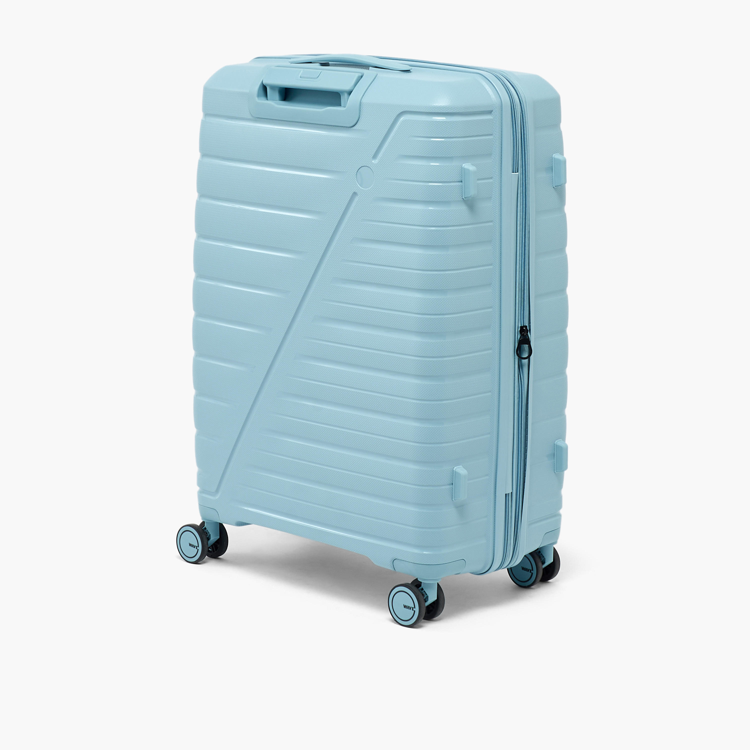 WAVE Textured Hardcase Trolley Bag with Retractable Handle - Set of 3-travel-luggagesandbags-luggage-image-5