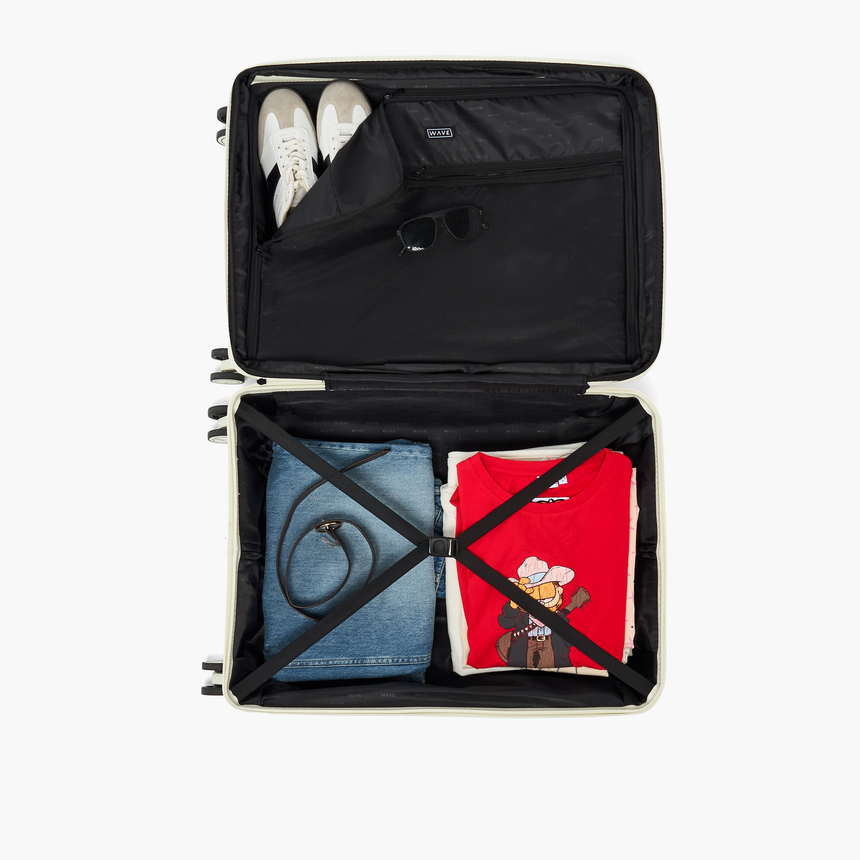 طقم شنط سفر بعجلات صلبة بارزة الملمس بمقابض قابلة للسحب من ويفي - 3 قطع-travel-luggagesandbags-luggage-image-12