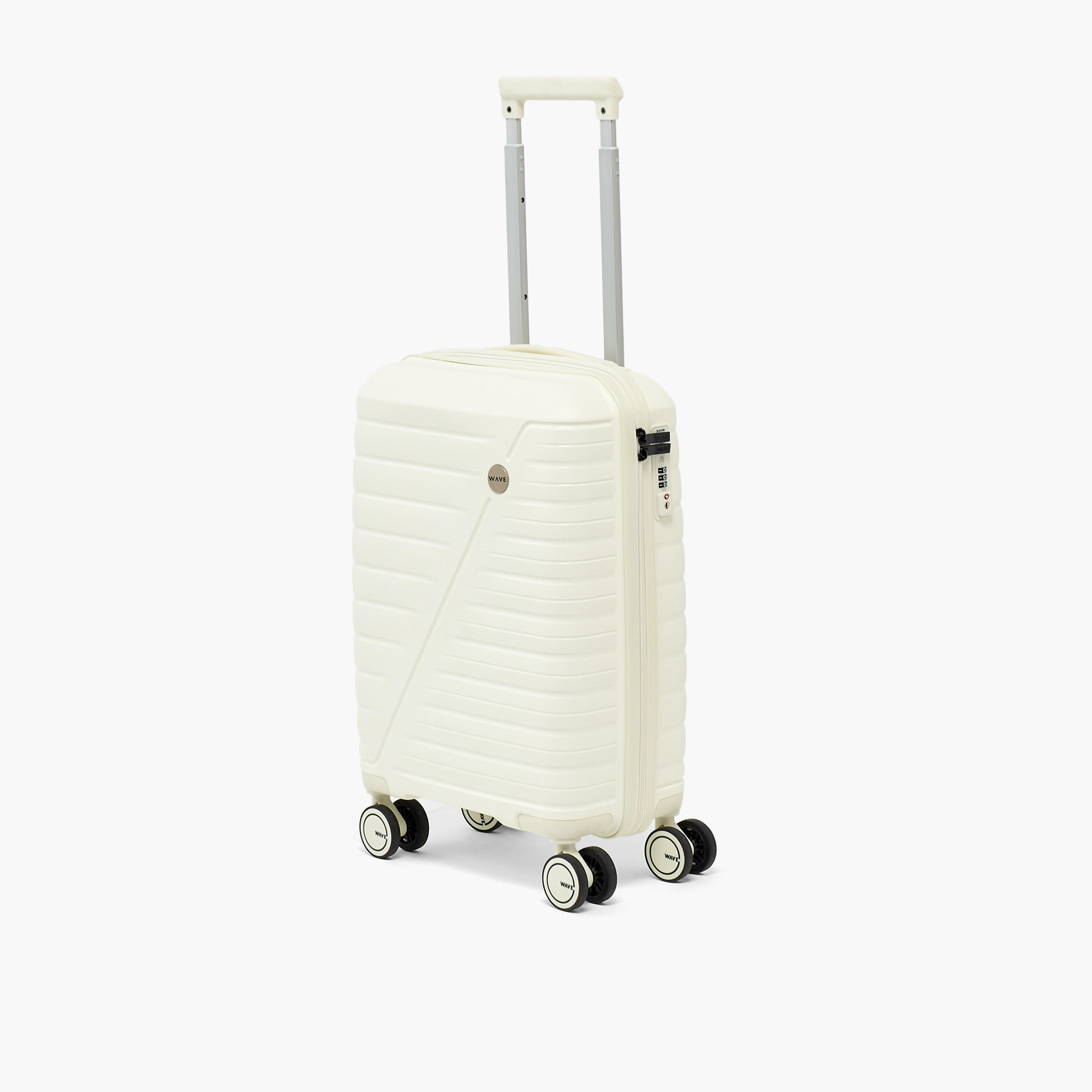 طقم شنط سفر بعجلات صلبة بارزة الملمس بمقابض قابلة للسحب من ويفي - 3 قطع-travel-luggagesandbags-luggage-image-2