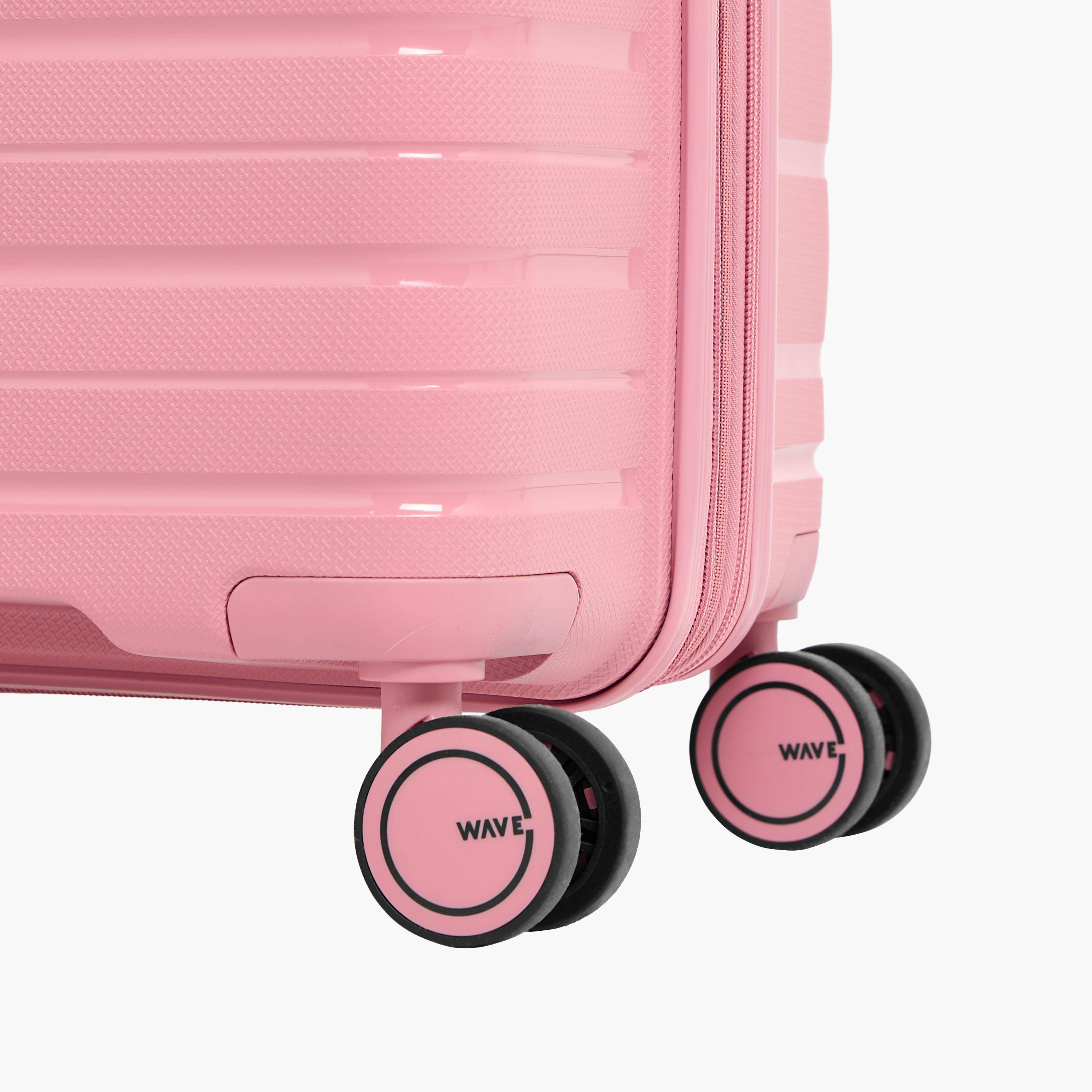 WAVE 3-Piece Textured Hardcase Luggage Trolley Set with Retractable Handle-travel-luggagesandbags-luggage-image-7