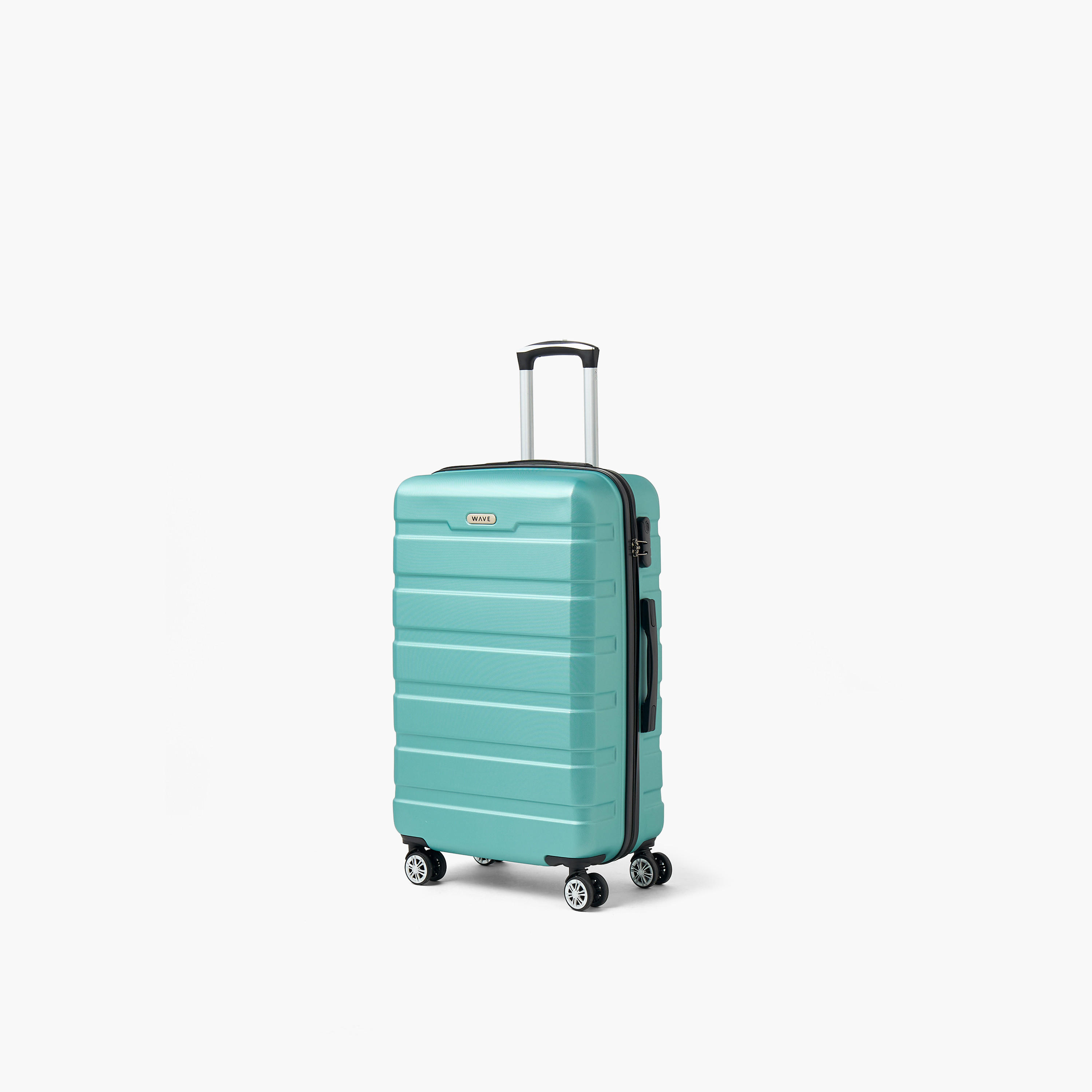 WAVE Textured Hardcase Luggage Trolley with Retractable Handle - 20 inches Cabin Bag-travel-luggagesandbags-luggage-image-10