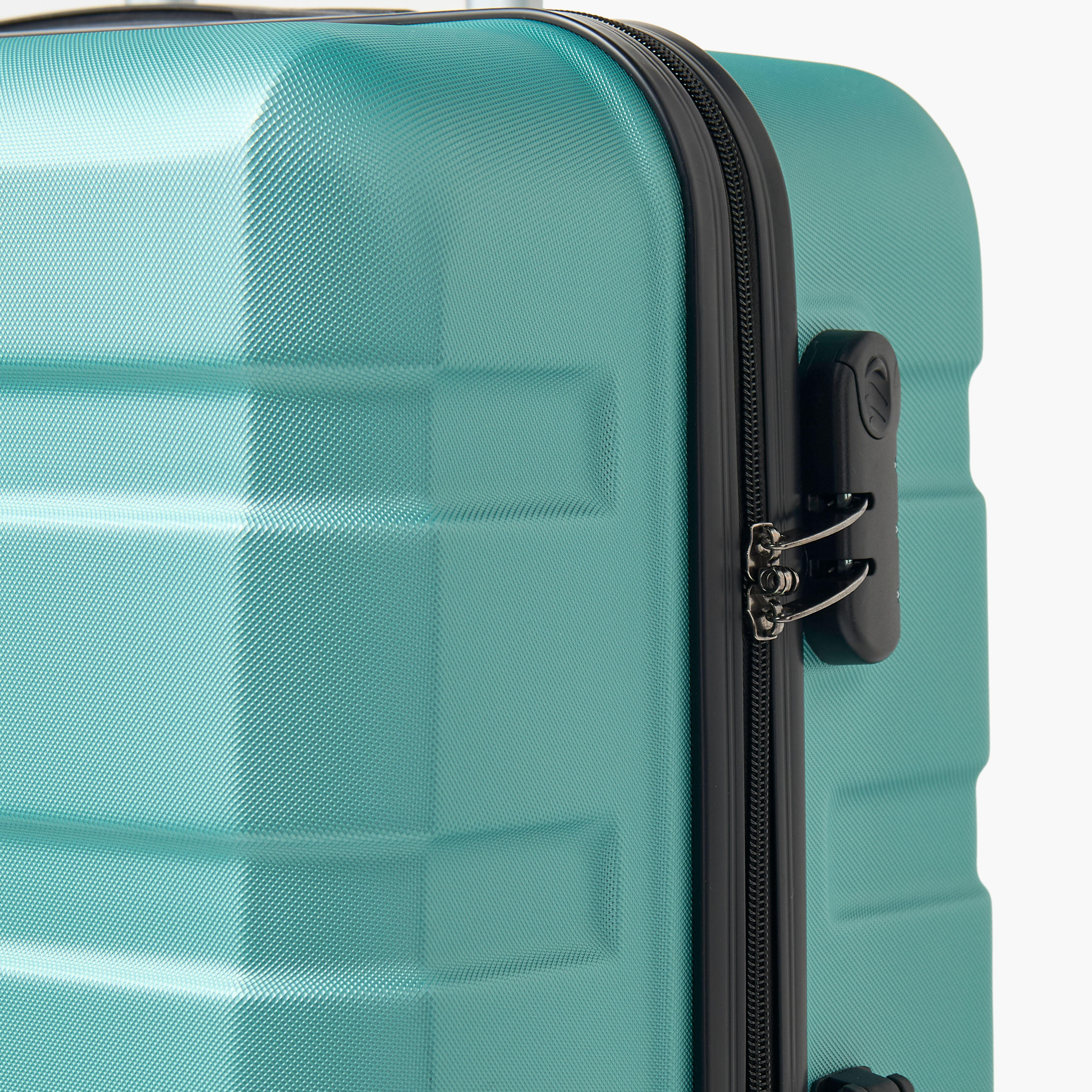 WAVE Textured Hardcase Luggage Trolley with Retractable Handle - 20 inches Cabin Bag-travel-luggagesandbags-luggage-image-4