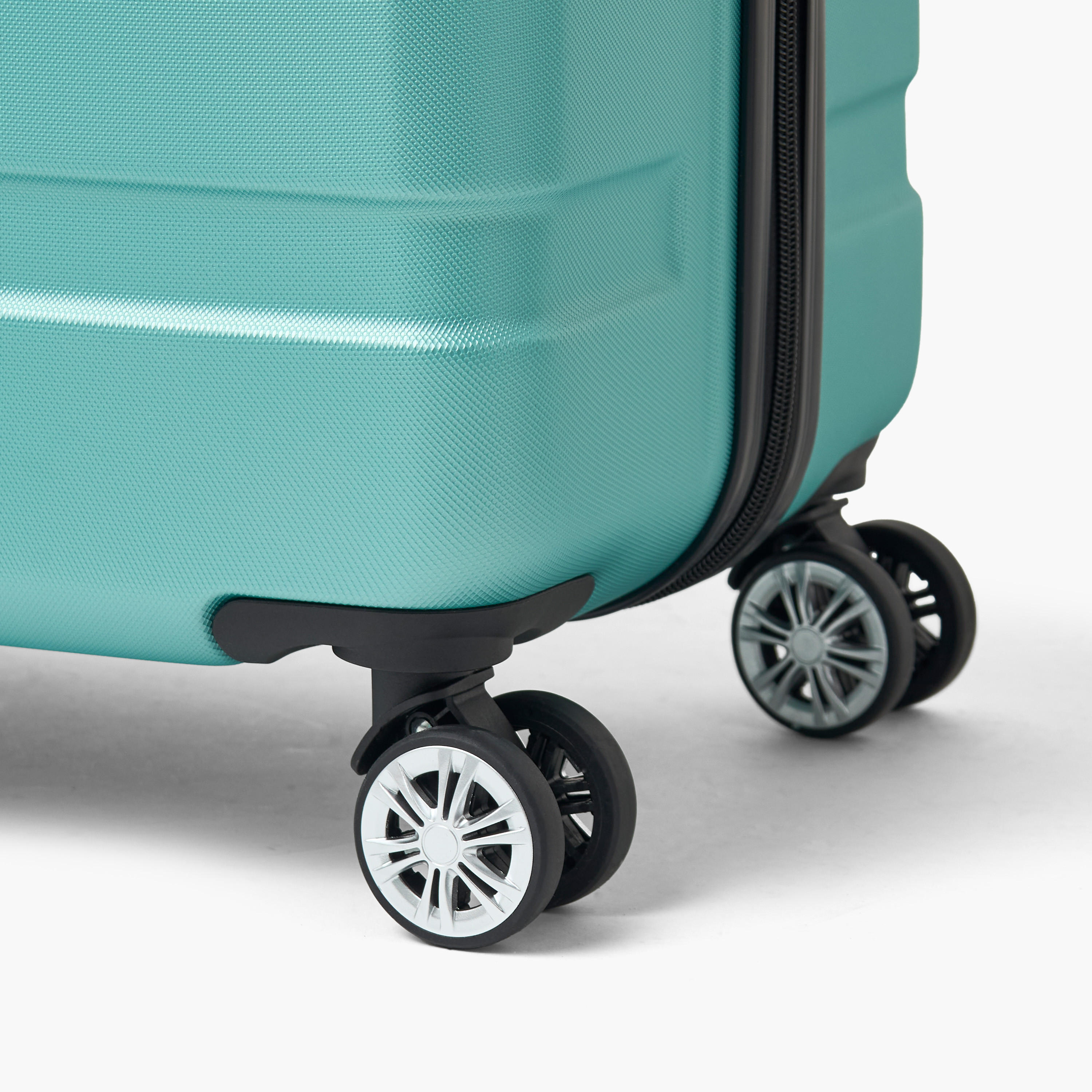 WAVE Textured Hardcase Luggage Trolley with Retractable Handle - 20 inches Cabin Bag-travel-luggagesandbags-luggage-image-7