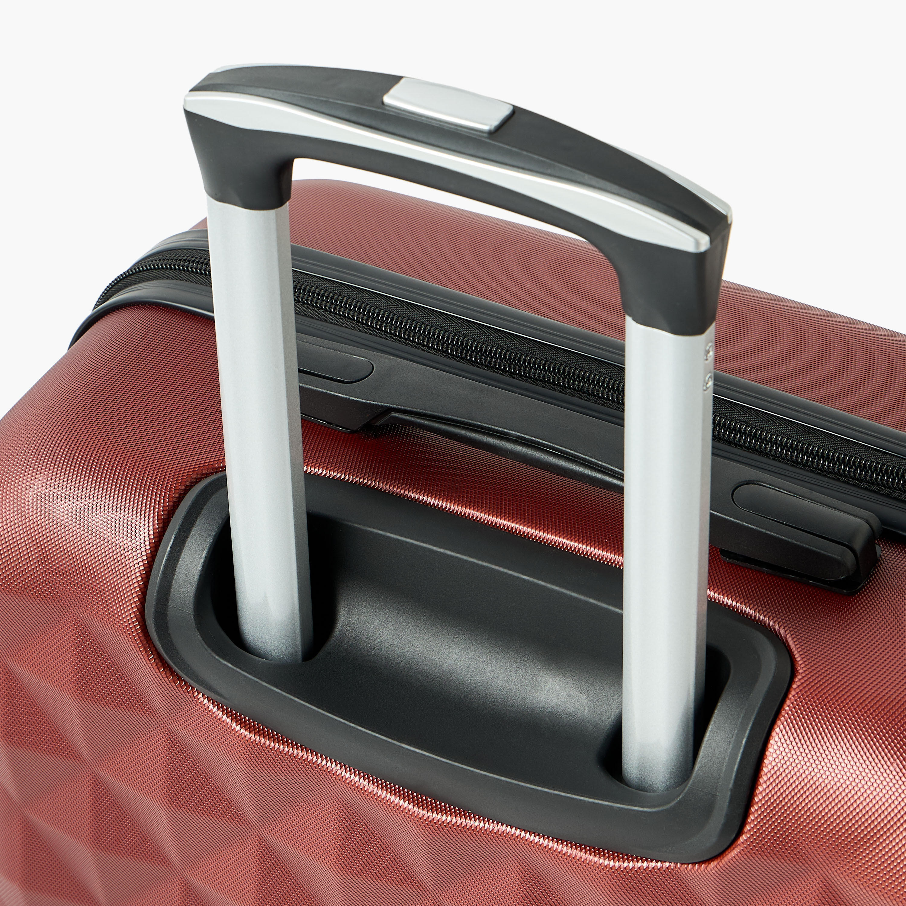 WAVE Textured Hardcase Luggage Trolley with Retractable Handle - 20 inches Cabin Bag-travel-luggagesandbags-luggage-image-6