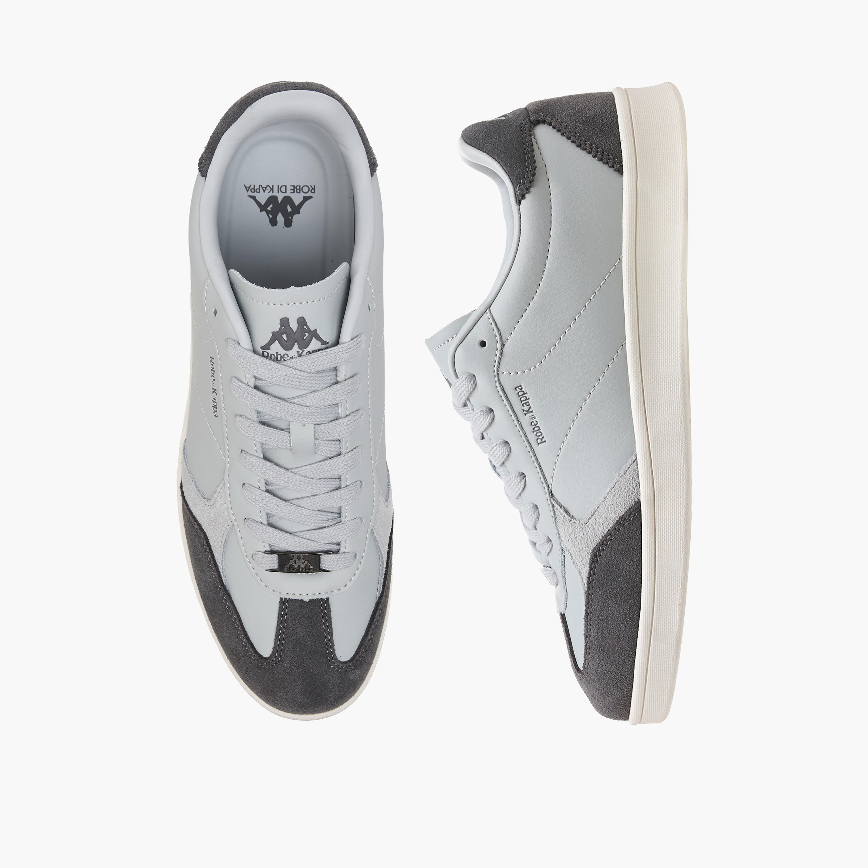 Kappa Men Lace-Up Leather Ankle Sneakers-men-shoes-sneakers-image-1