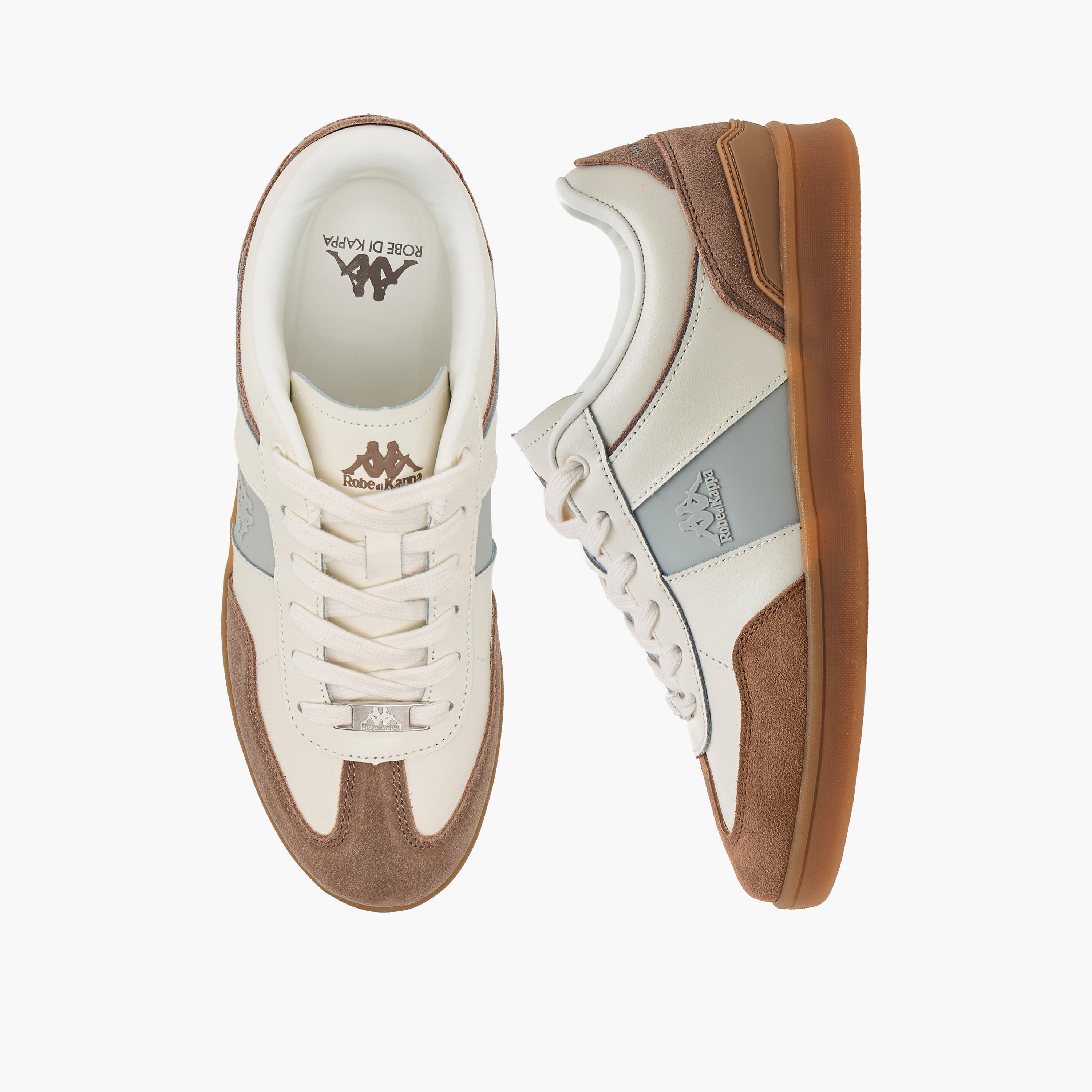 حذاء سنيكرز روب دي كابا من الجلد بتصميم ألواح للنساء من كابا-women-shoes-sneakers-image-1